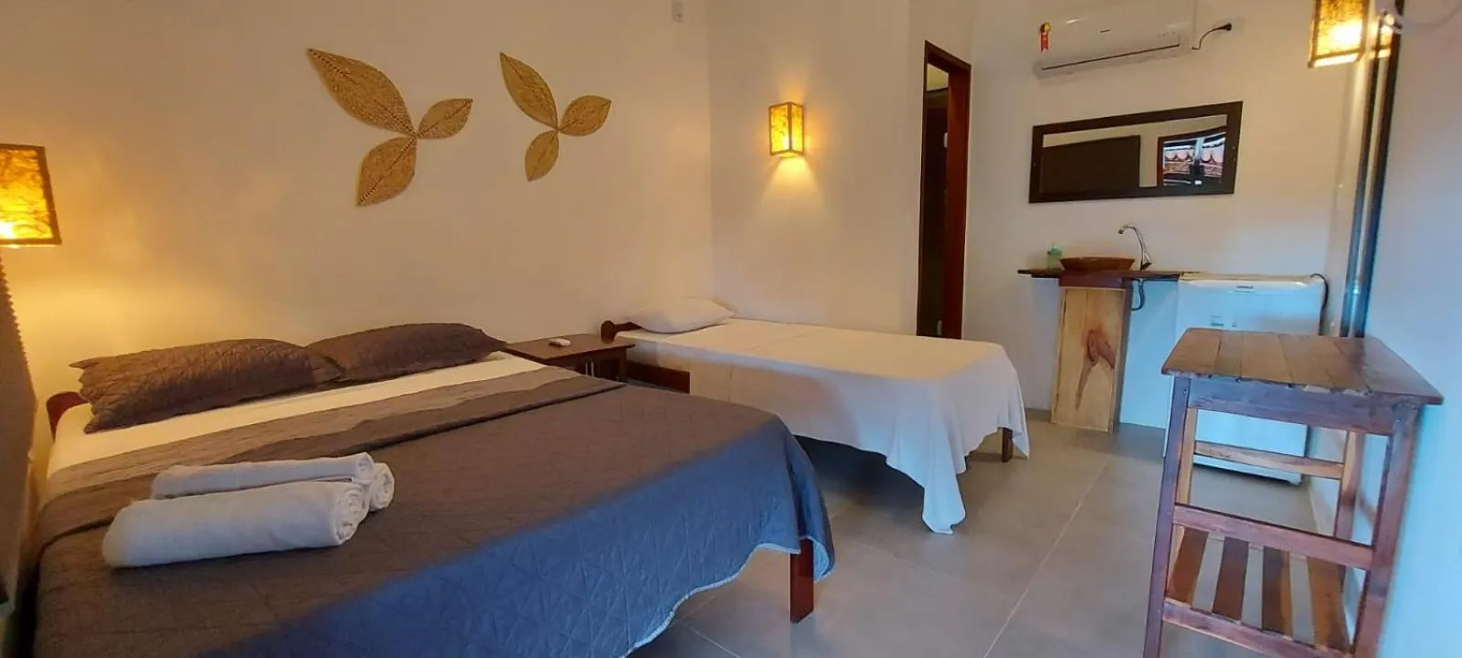 Bed in Pousada Brisa Del Mar