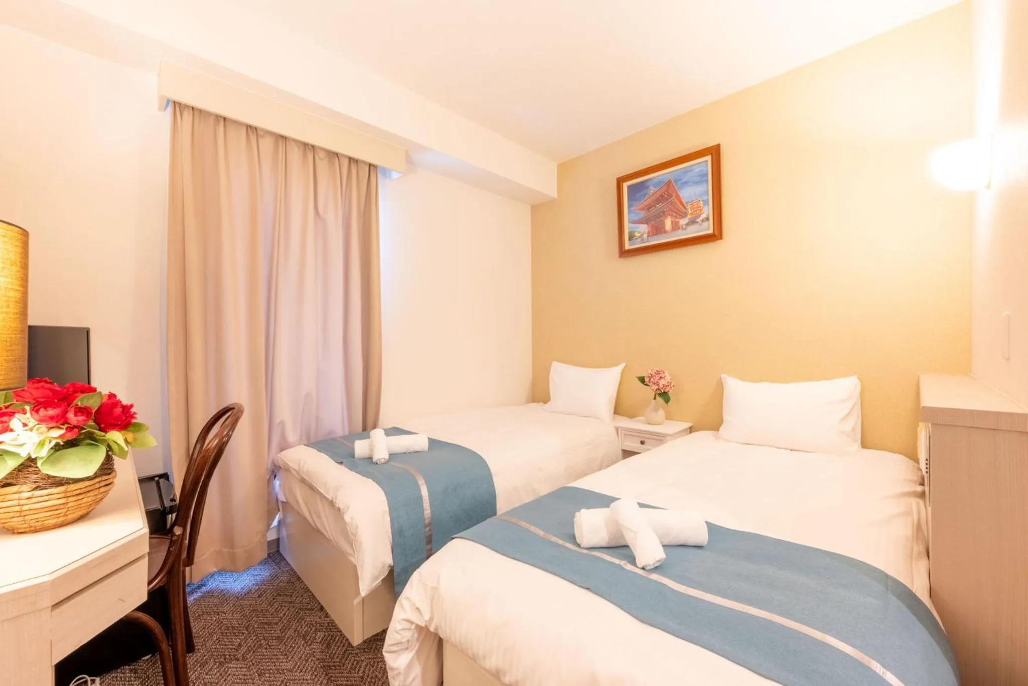 Bedroom, Bed in Plaza In Miyakojima hotel