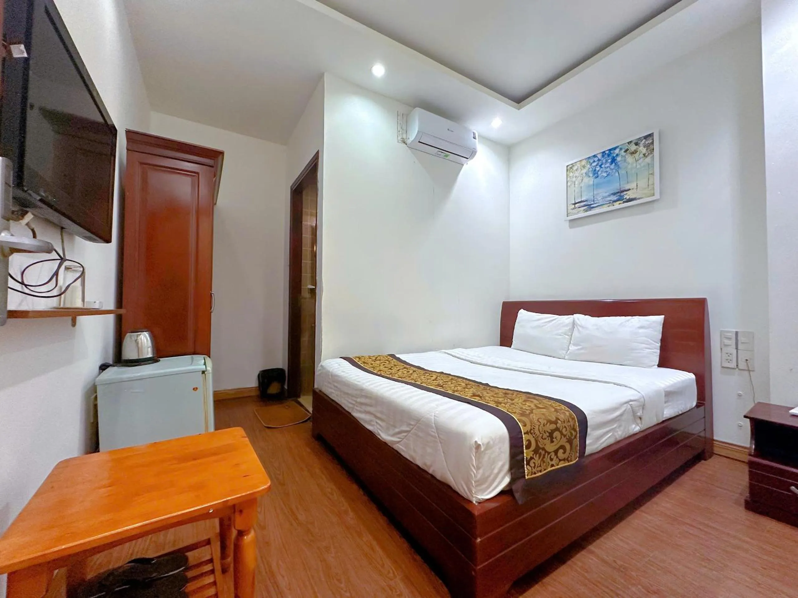 Bed in Khách Sạn Avatar