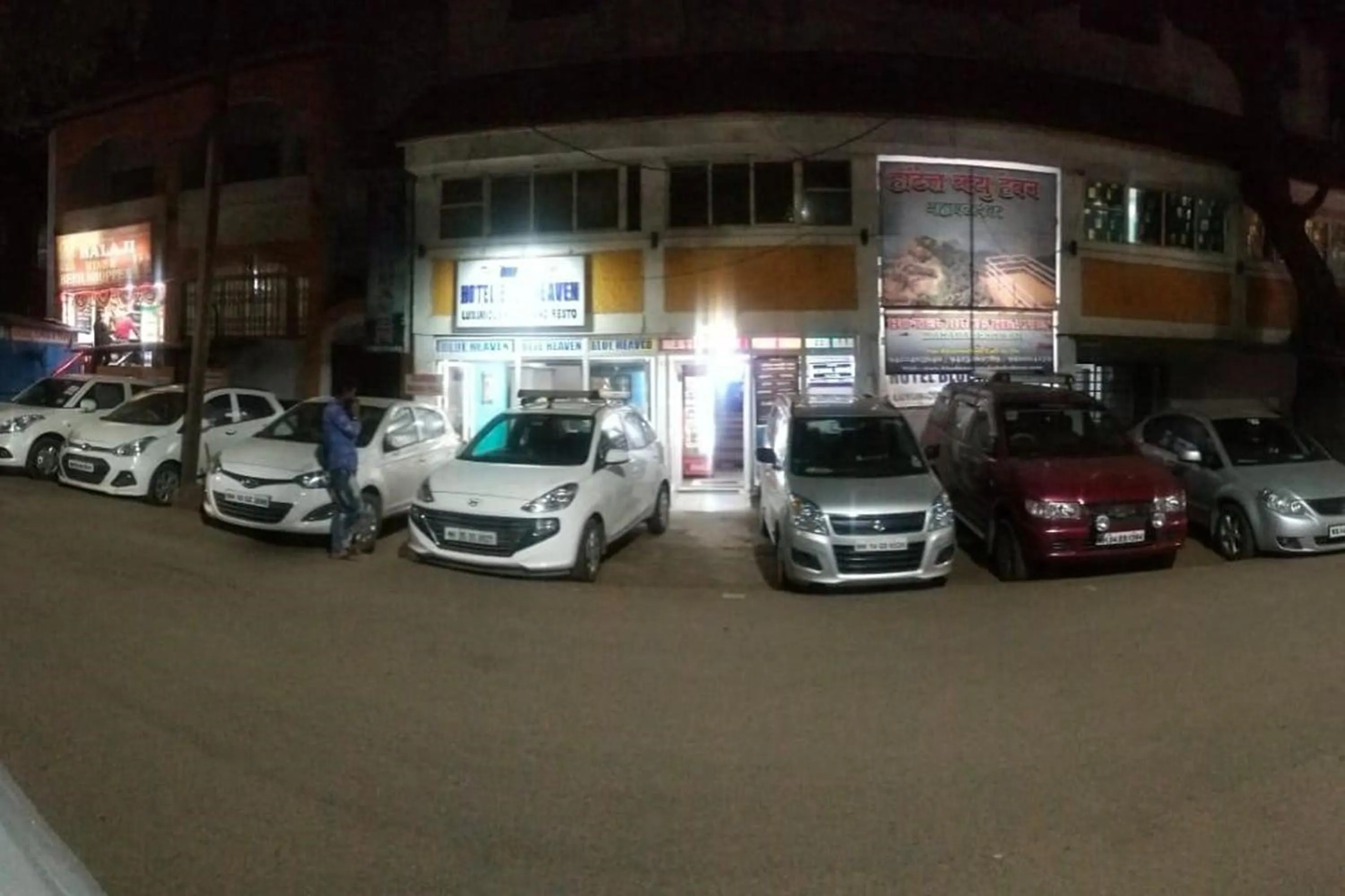 Property building in Hotel Blue Heaven