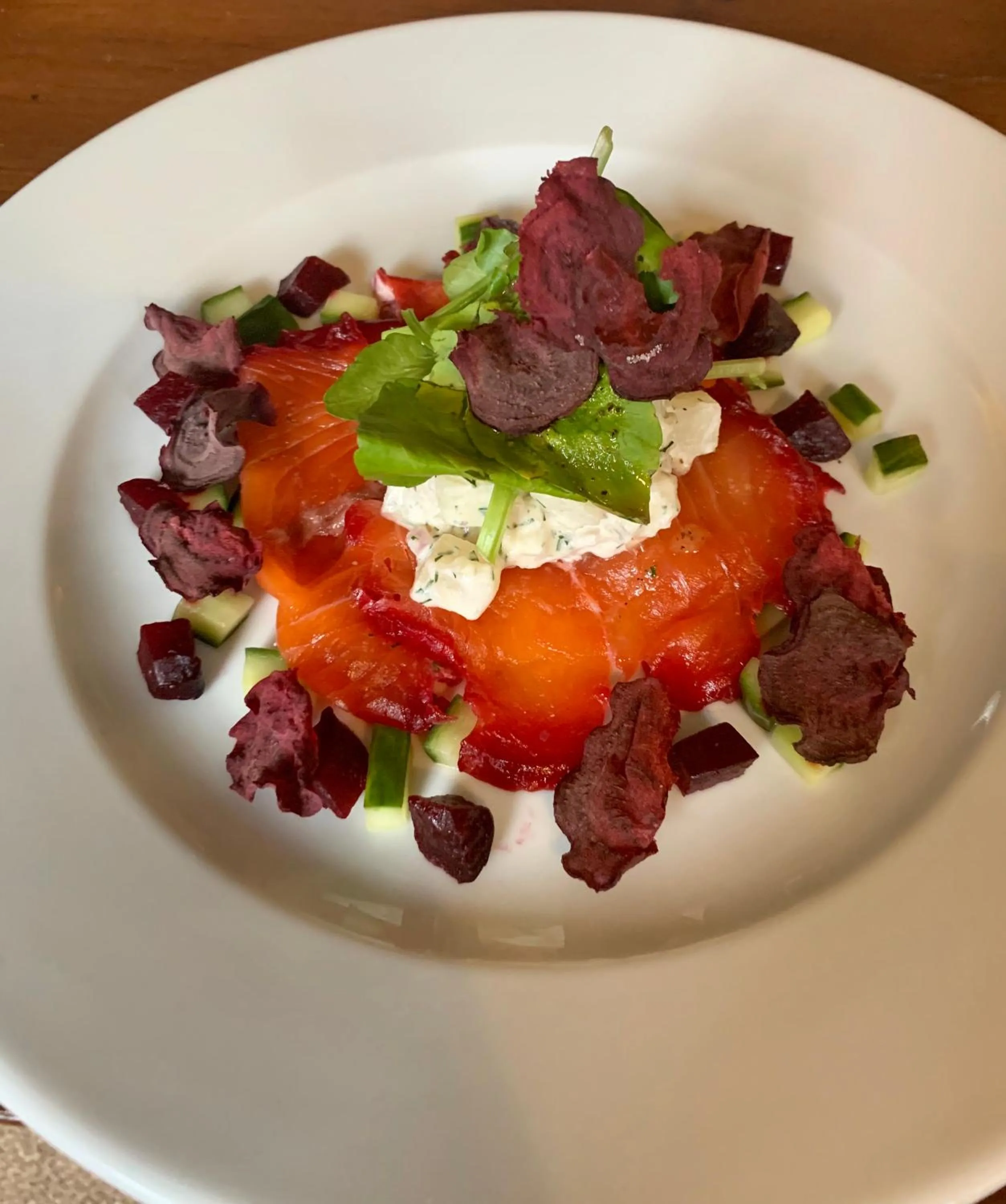 Food close-up in The Hoops Inn & Country Hotel