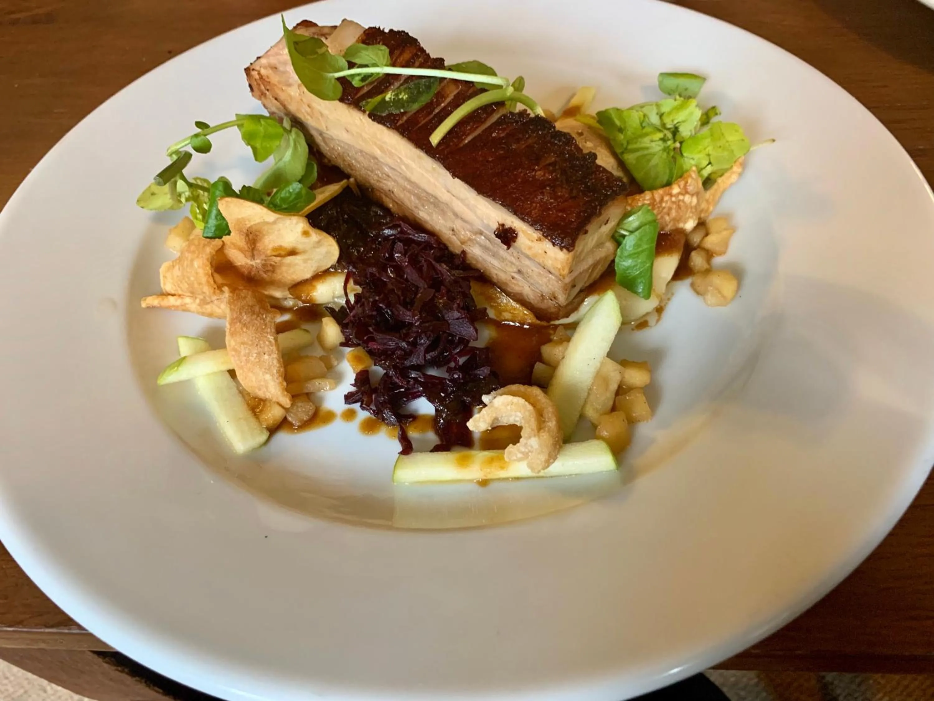 Food close-up in The Hoops Inn & Country Hotel