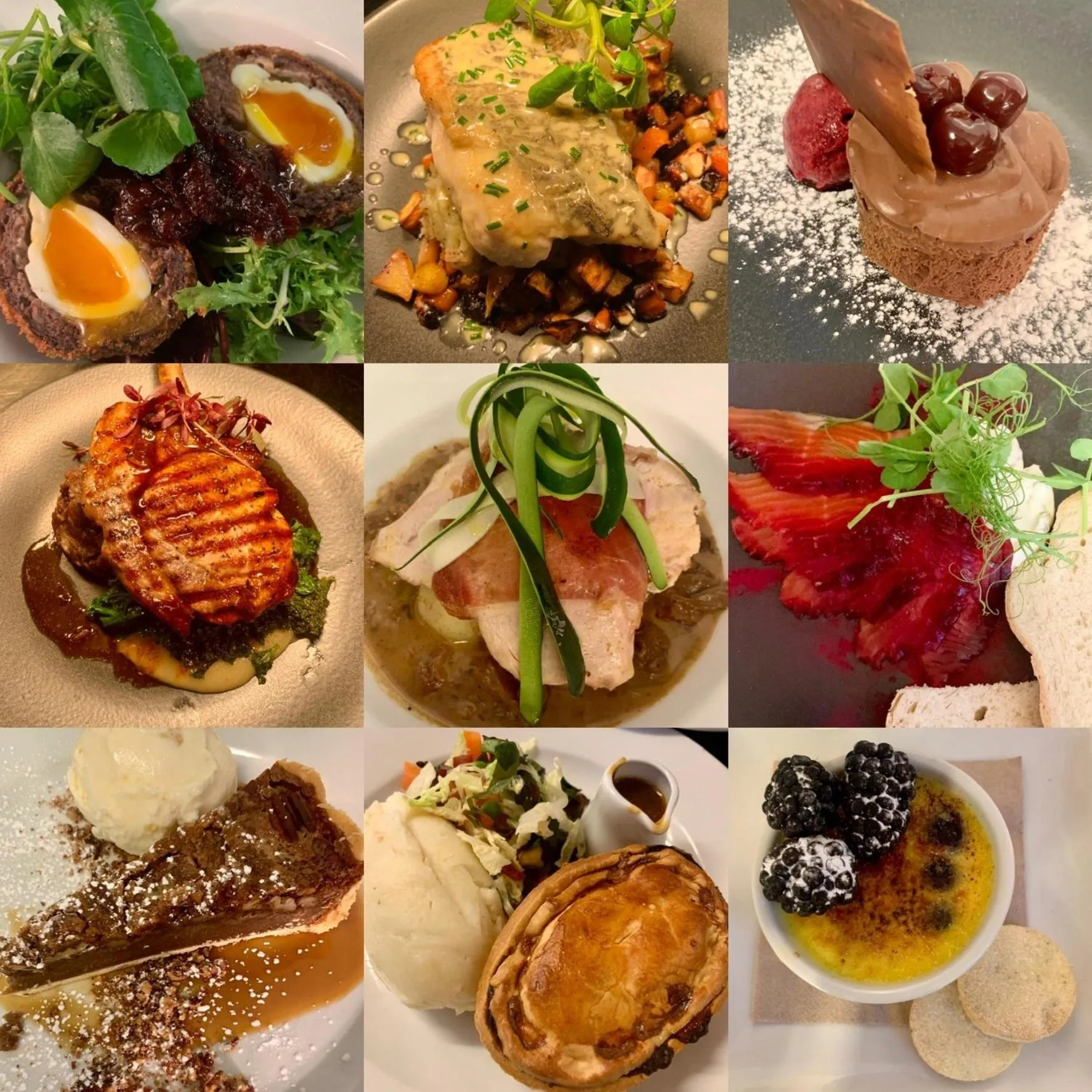 Restaurant/places to eat in The Hoops Inn & Country Hotel