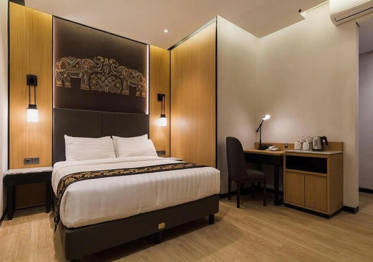 Bed in Allura Azana Resort Tawangmangu