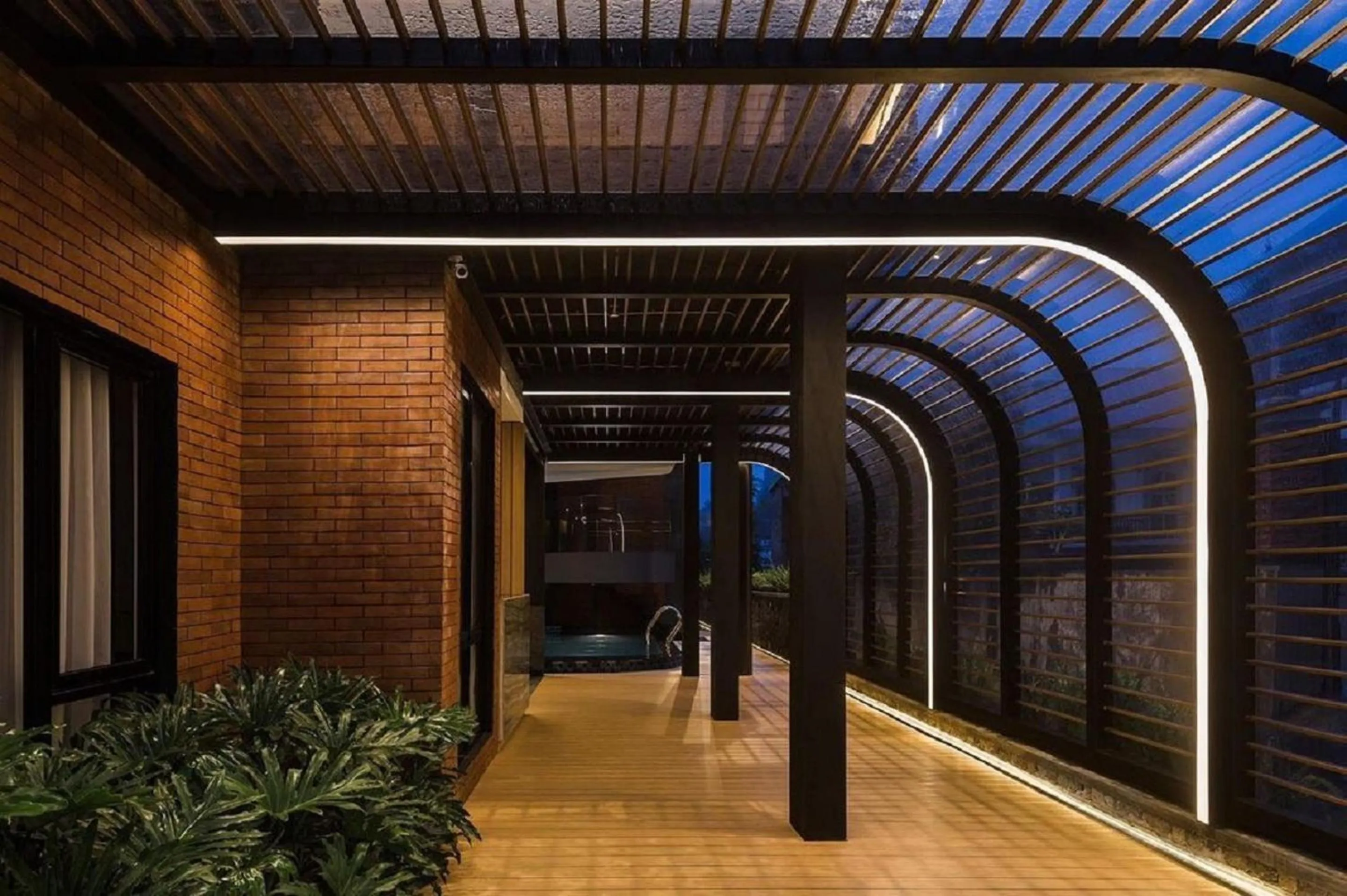 Property building in Allura Azana Resort Tawangmangu