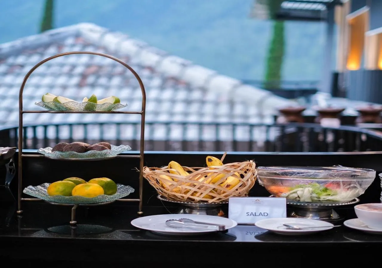 Breakfast in Allura Azana Resort Tawangmangu