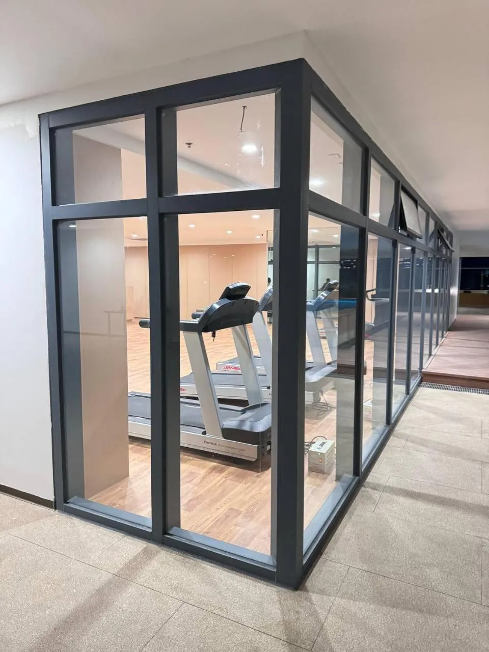 Fitness centre/facilities in LCONDOTEL Hotel Studio with Balcony at Imperial Plaza near MOA NAIA PITX