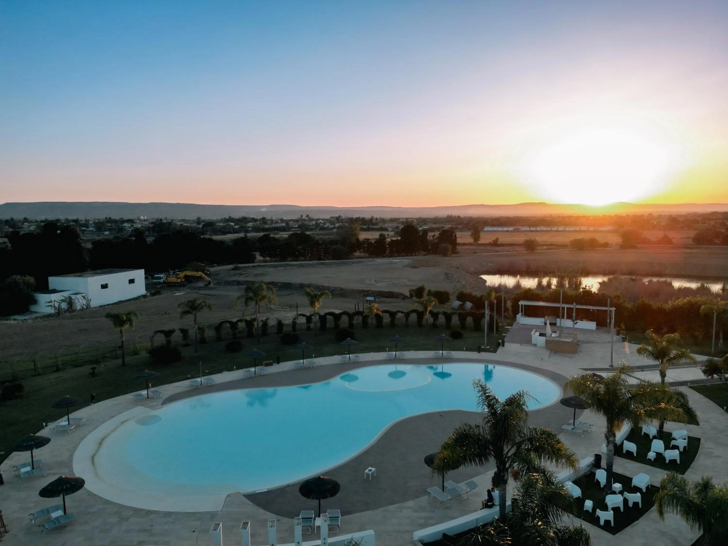 Pool view in RESIDENCE ARCHIMEDE