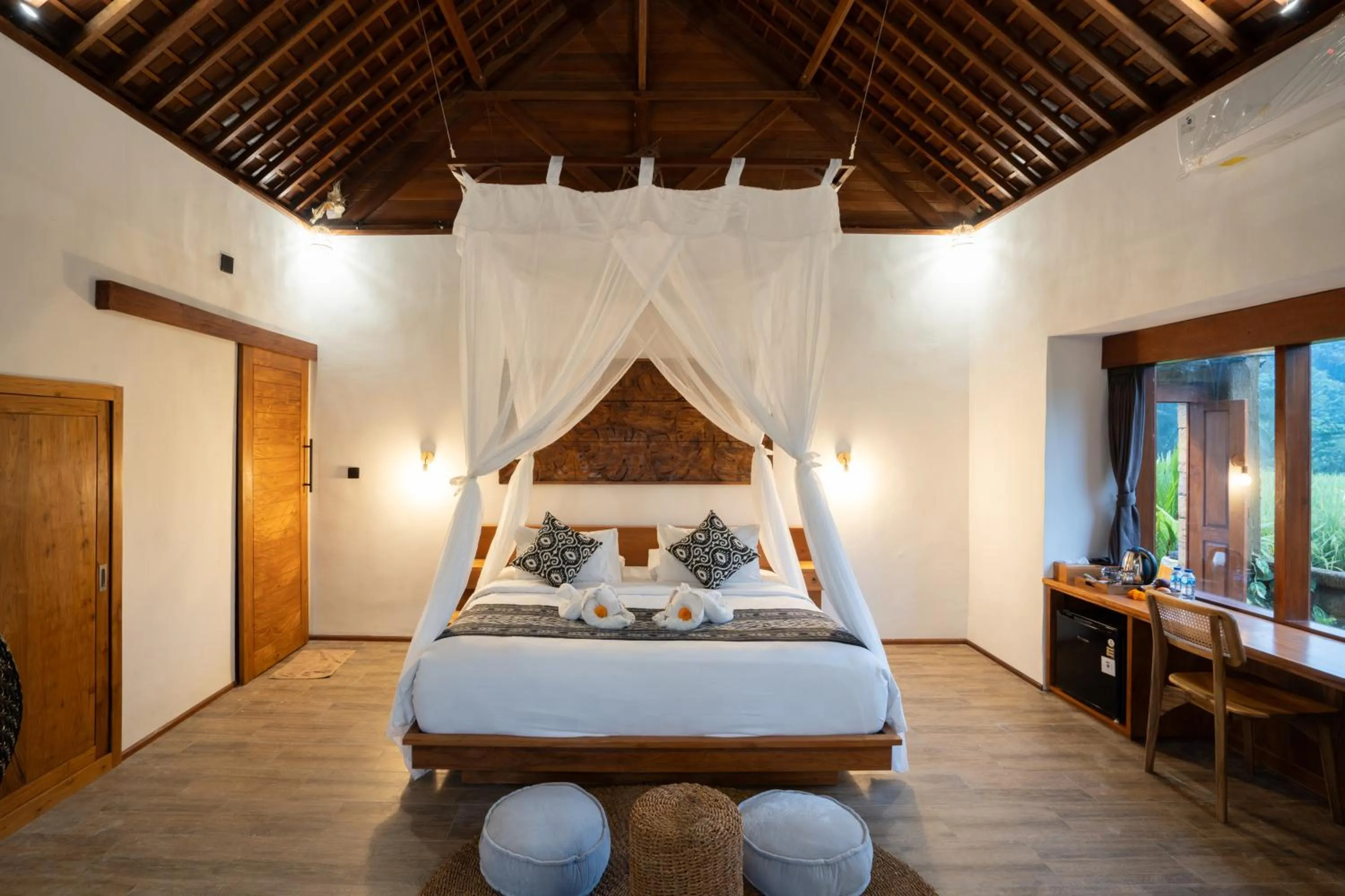 Bed in Moonterra Villa Sebatu