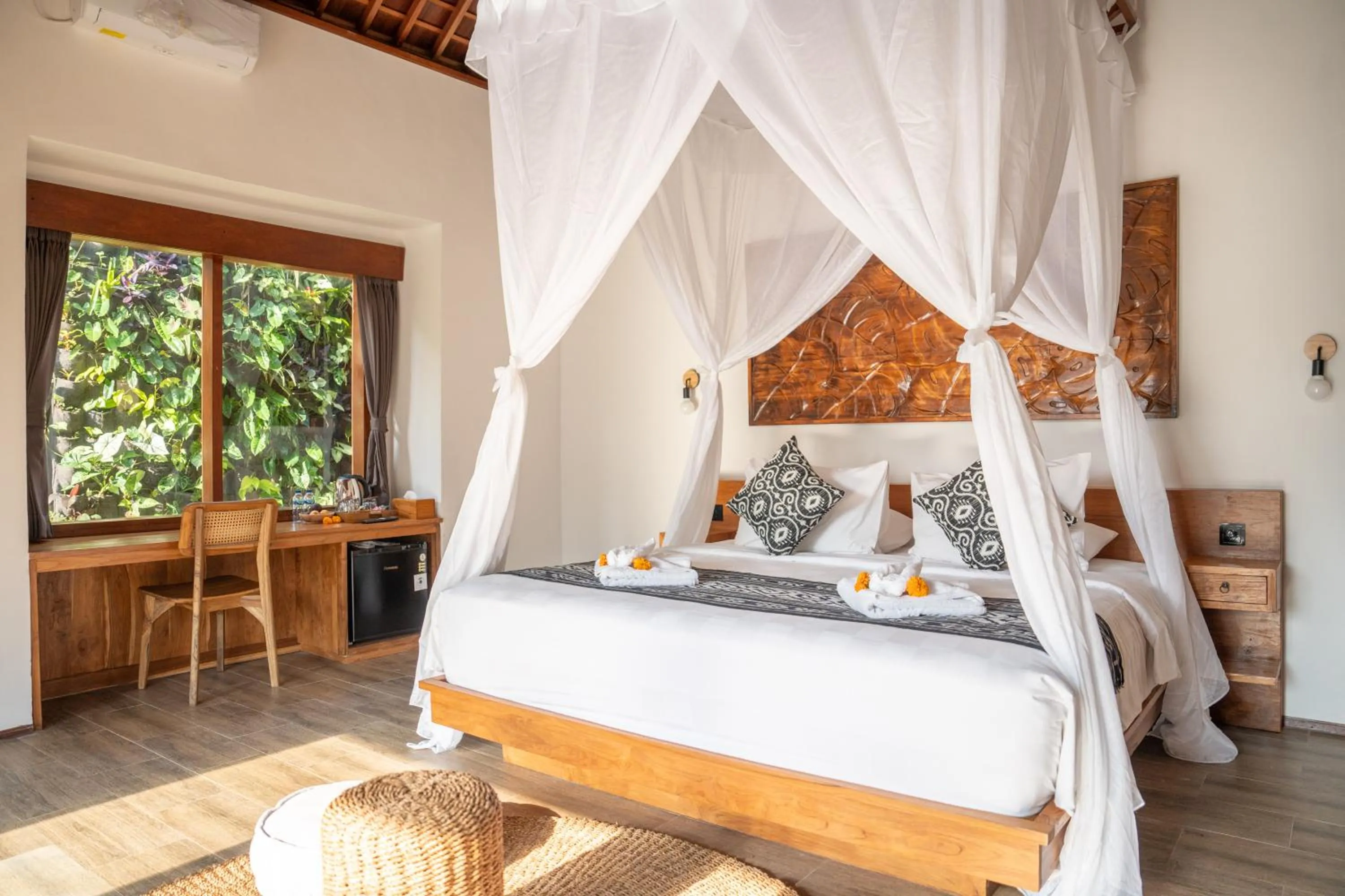 Bed in Moonterra Villa Sebatu