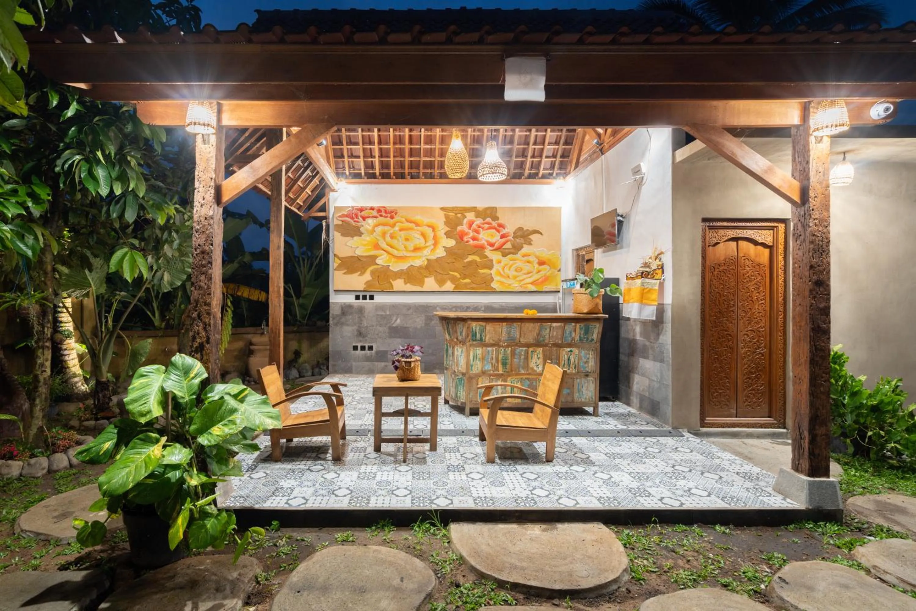 Lobby or reception in Moonterra Villa Sebatu