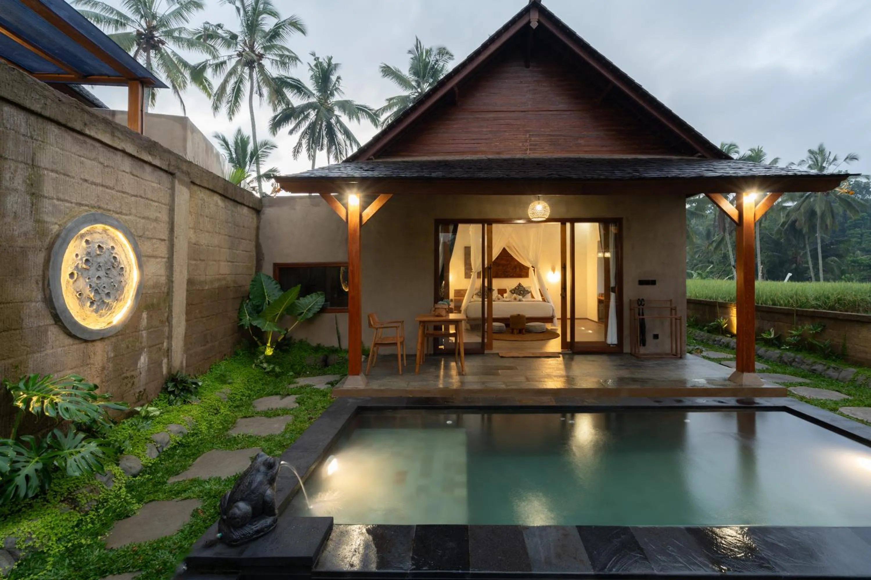 Swimming pool in Moonterra Villa Sebatu