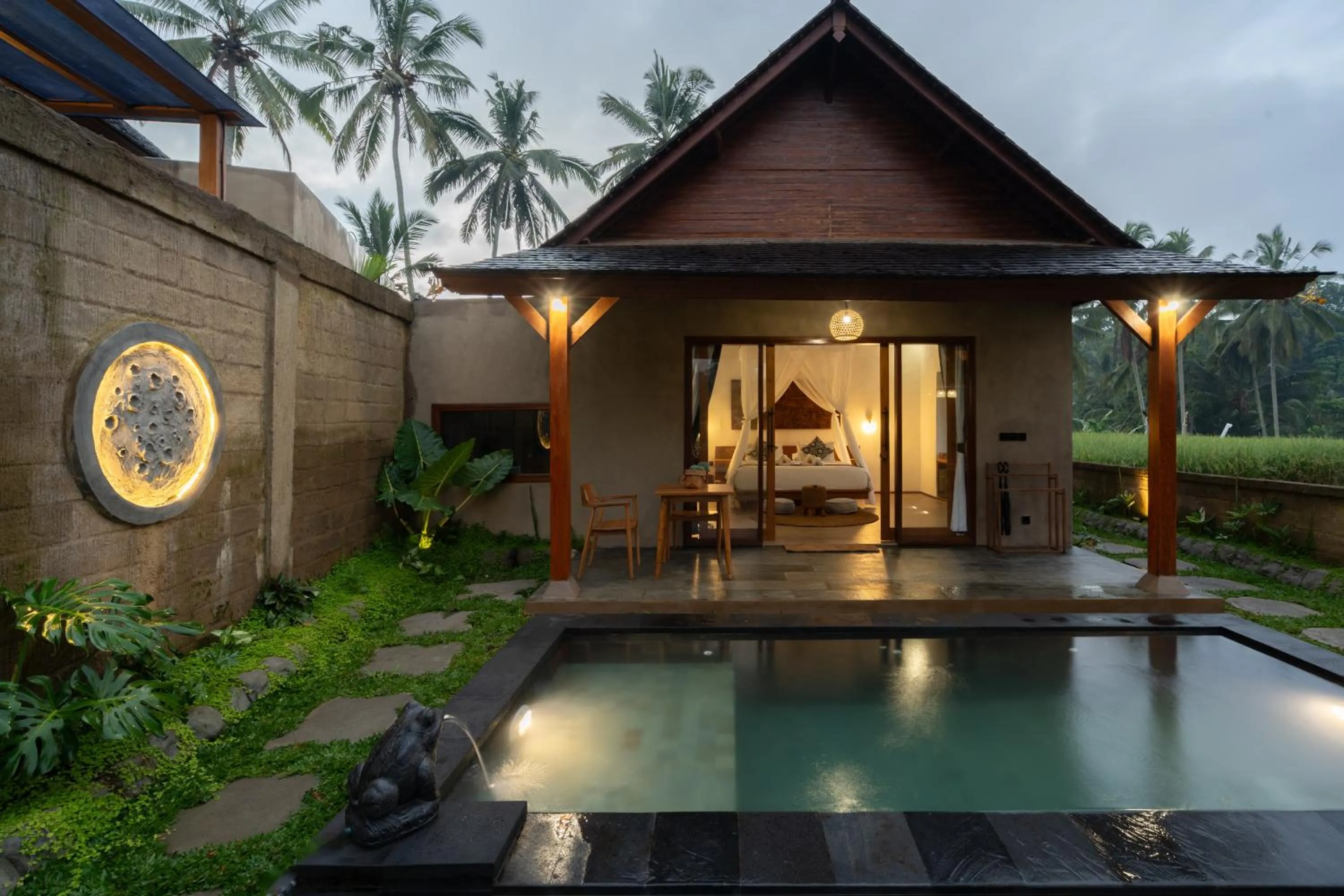 Swimming pool in Moonterra Villa Sebatu