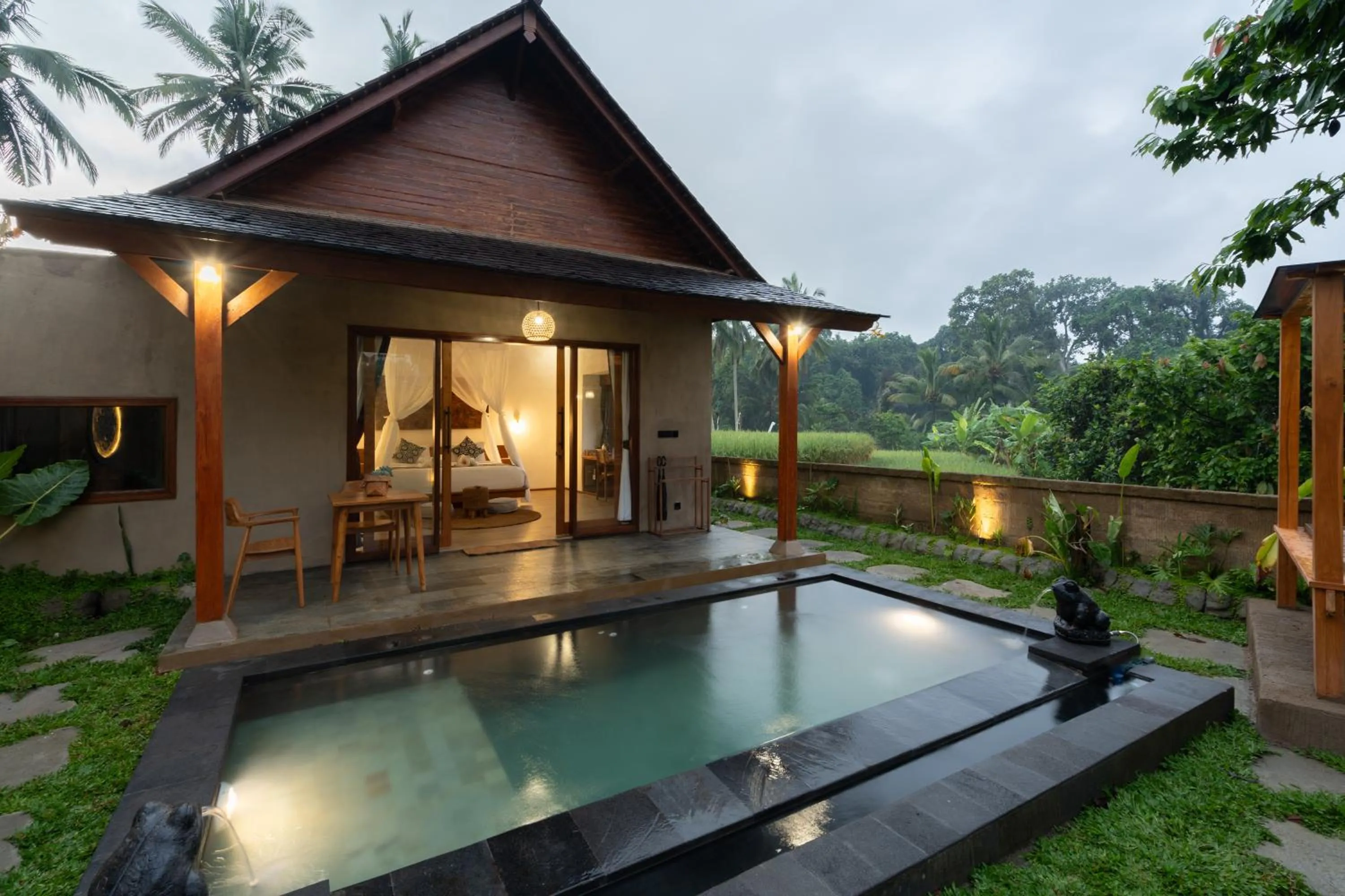 Natural landscape in Moonterra Villa Sebatu