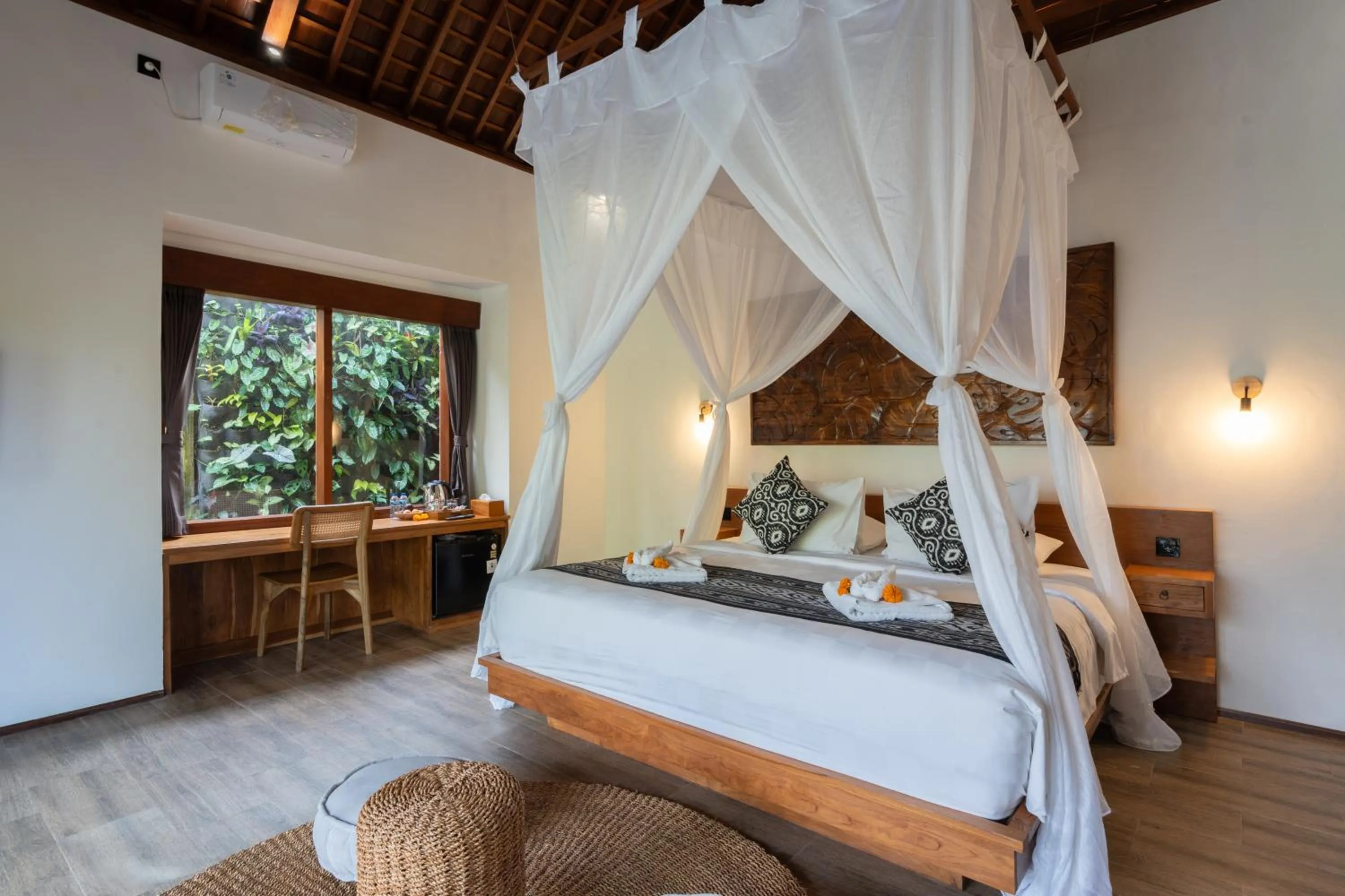 Bed in Moonterra Villa Sebatu