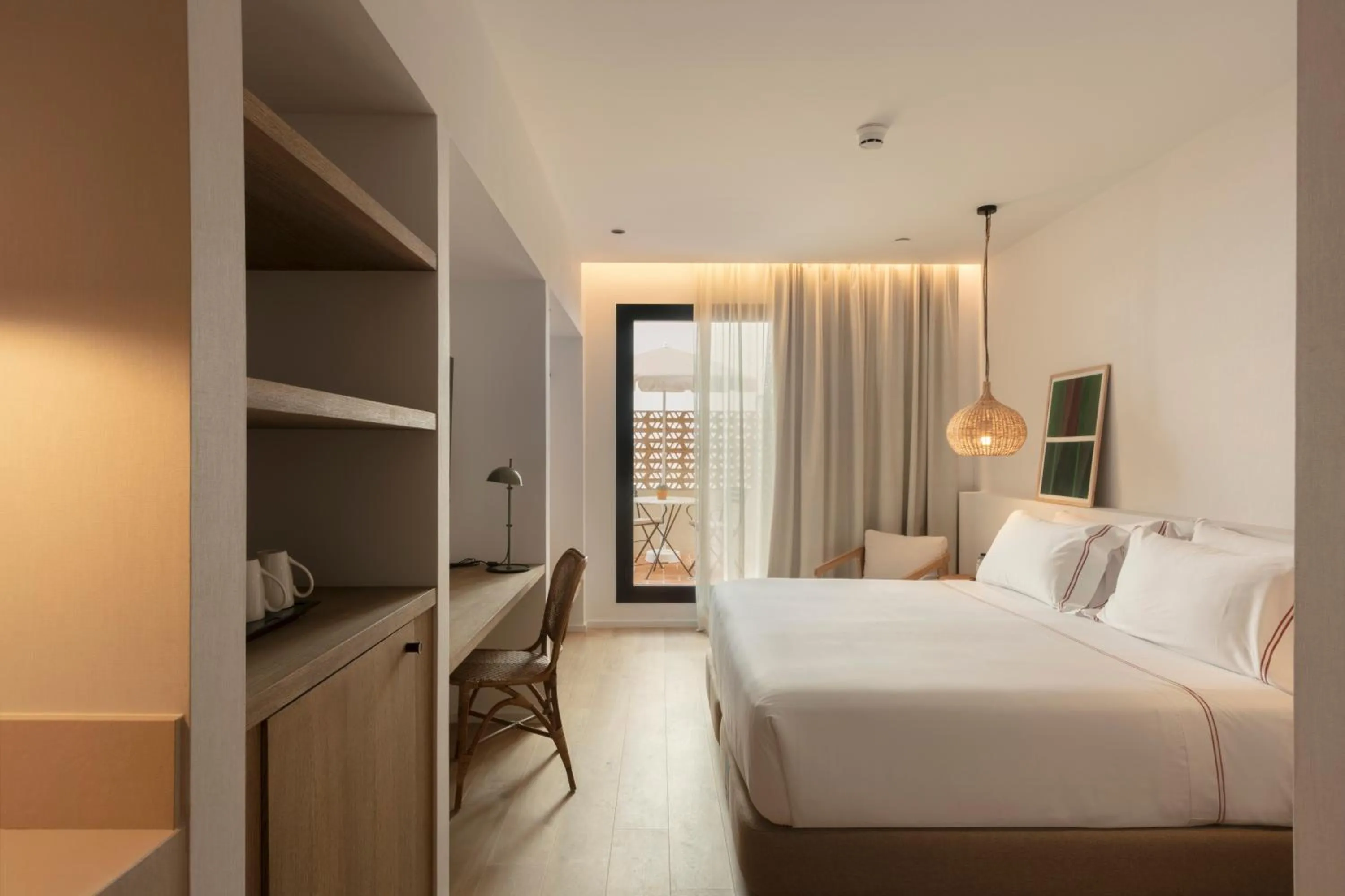 Bed in Elisabeth by the Sea Hotel