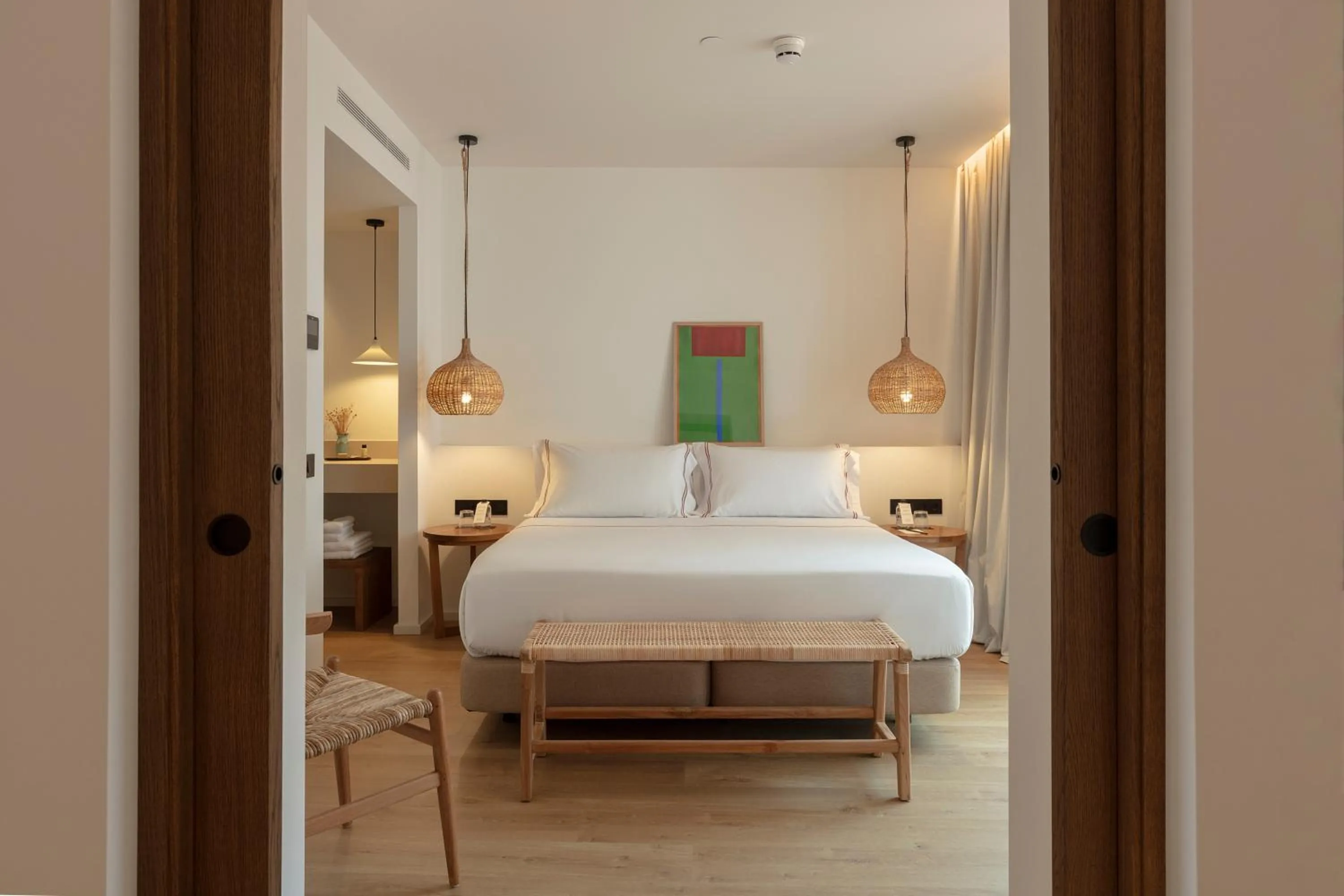 Bed in Elisabeth by the Sea Hotel