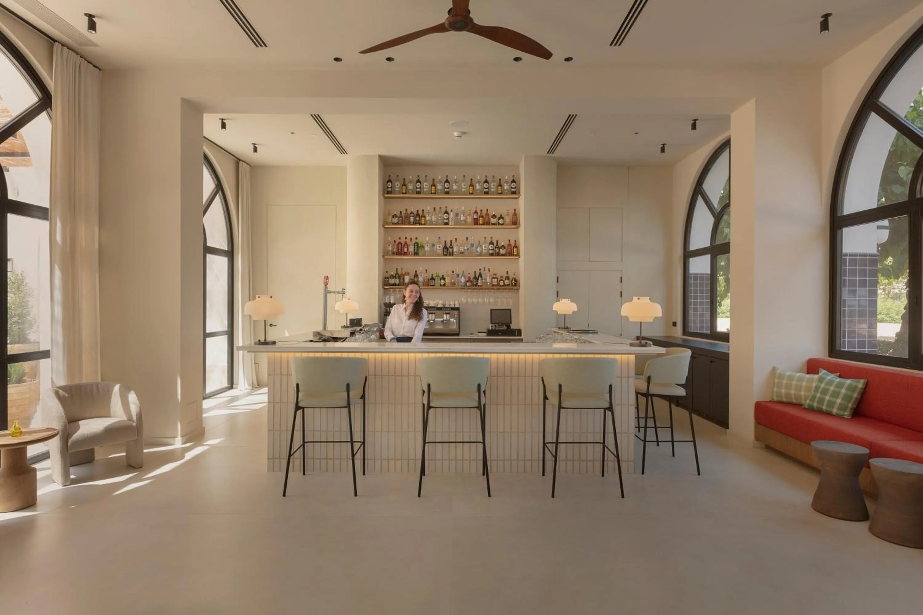 Living room in Elisabeth by the Sea Hotel