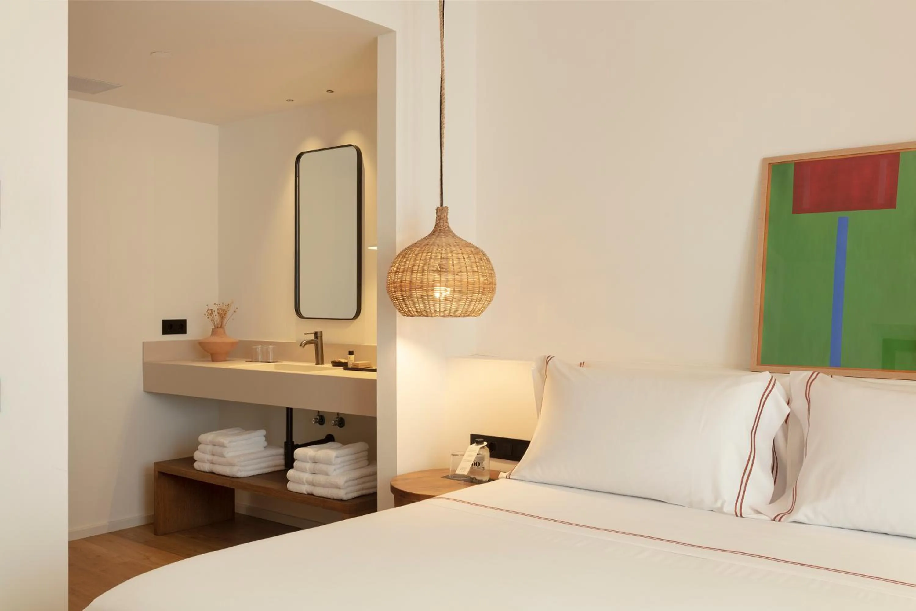 Bed in Elisabeth by the Sea Hotel