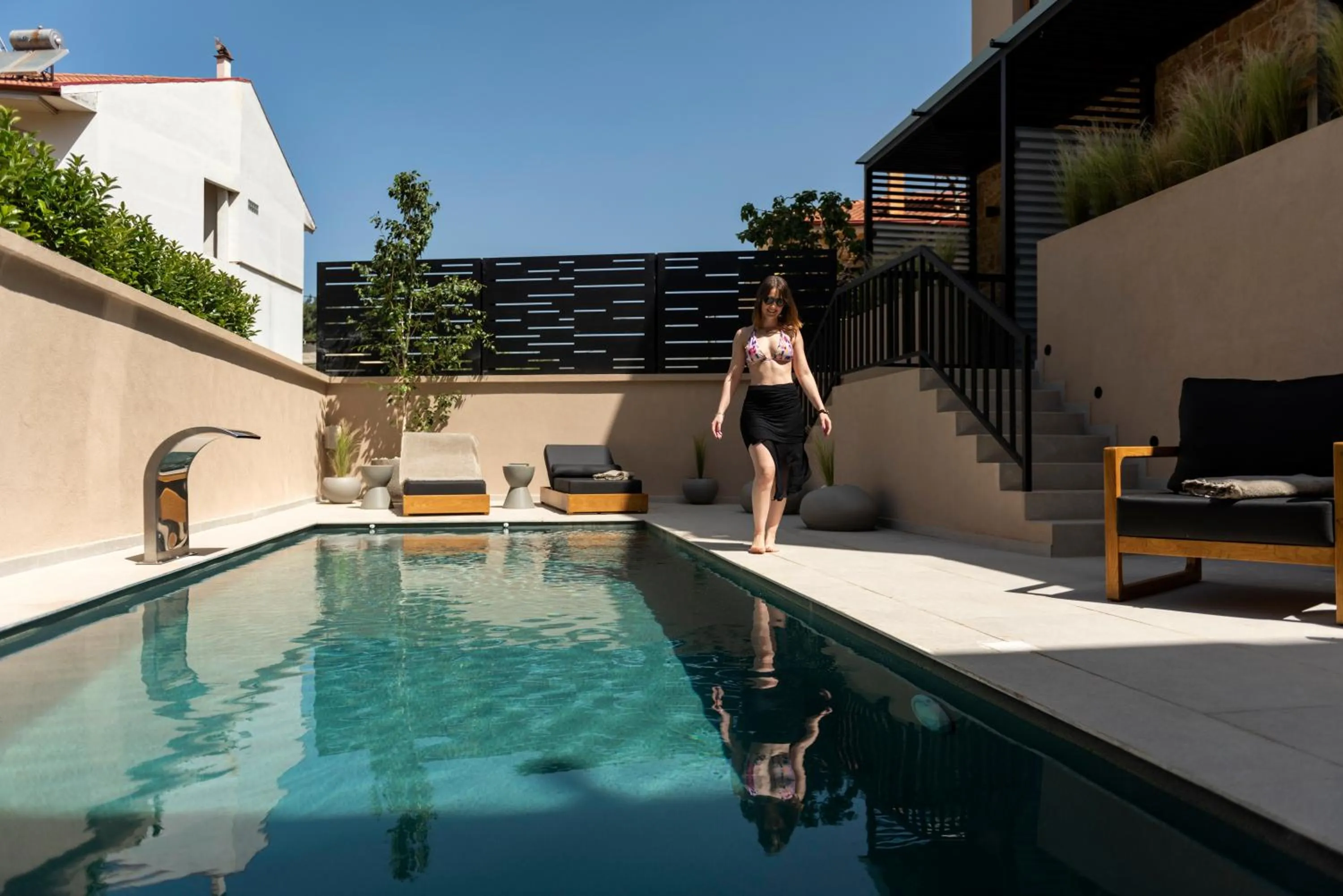 Swimming pool in Revi Mountain Resort Boutique Hotel