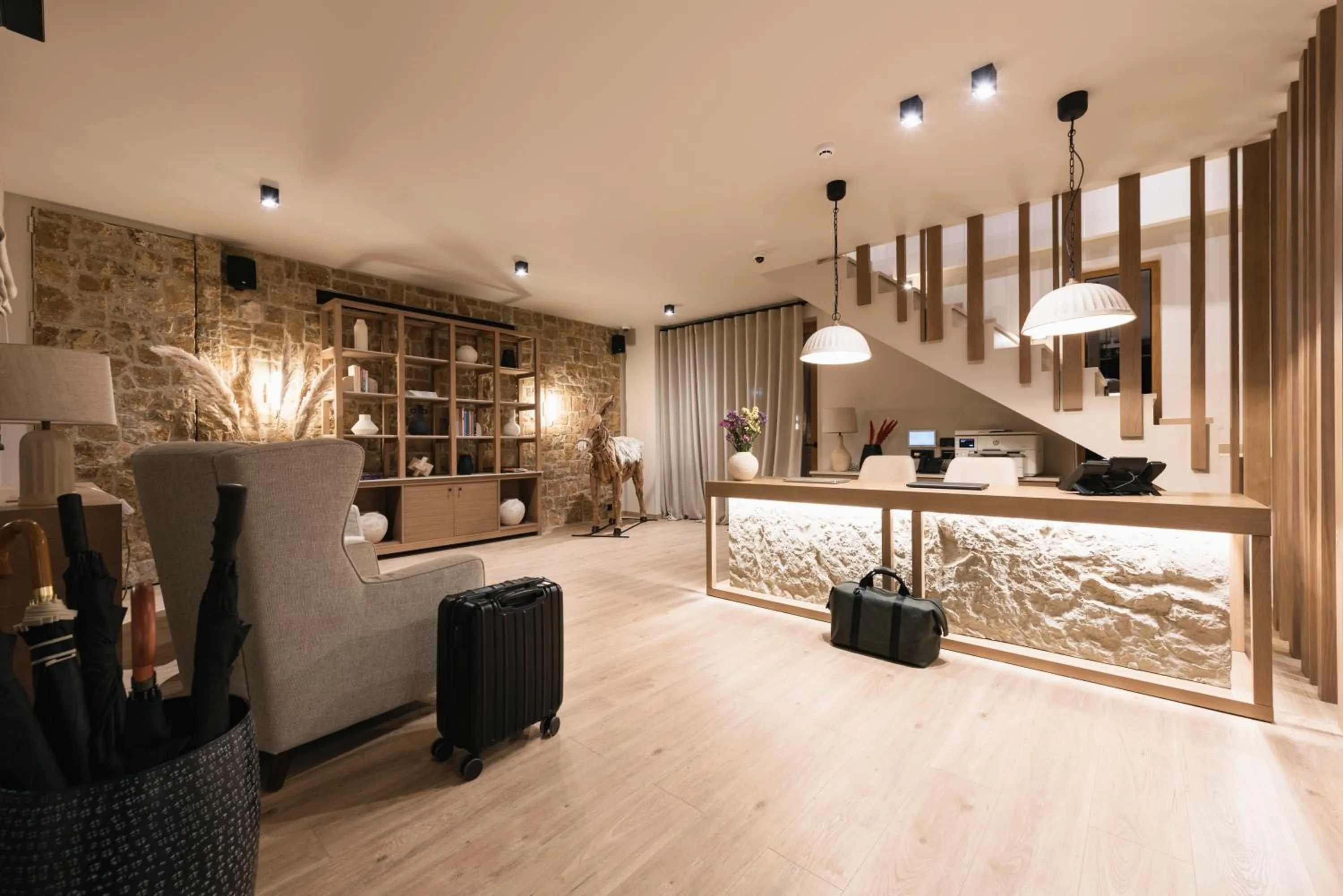 Lobby or reception in Revi Mountain Resort Boutique Hotel