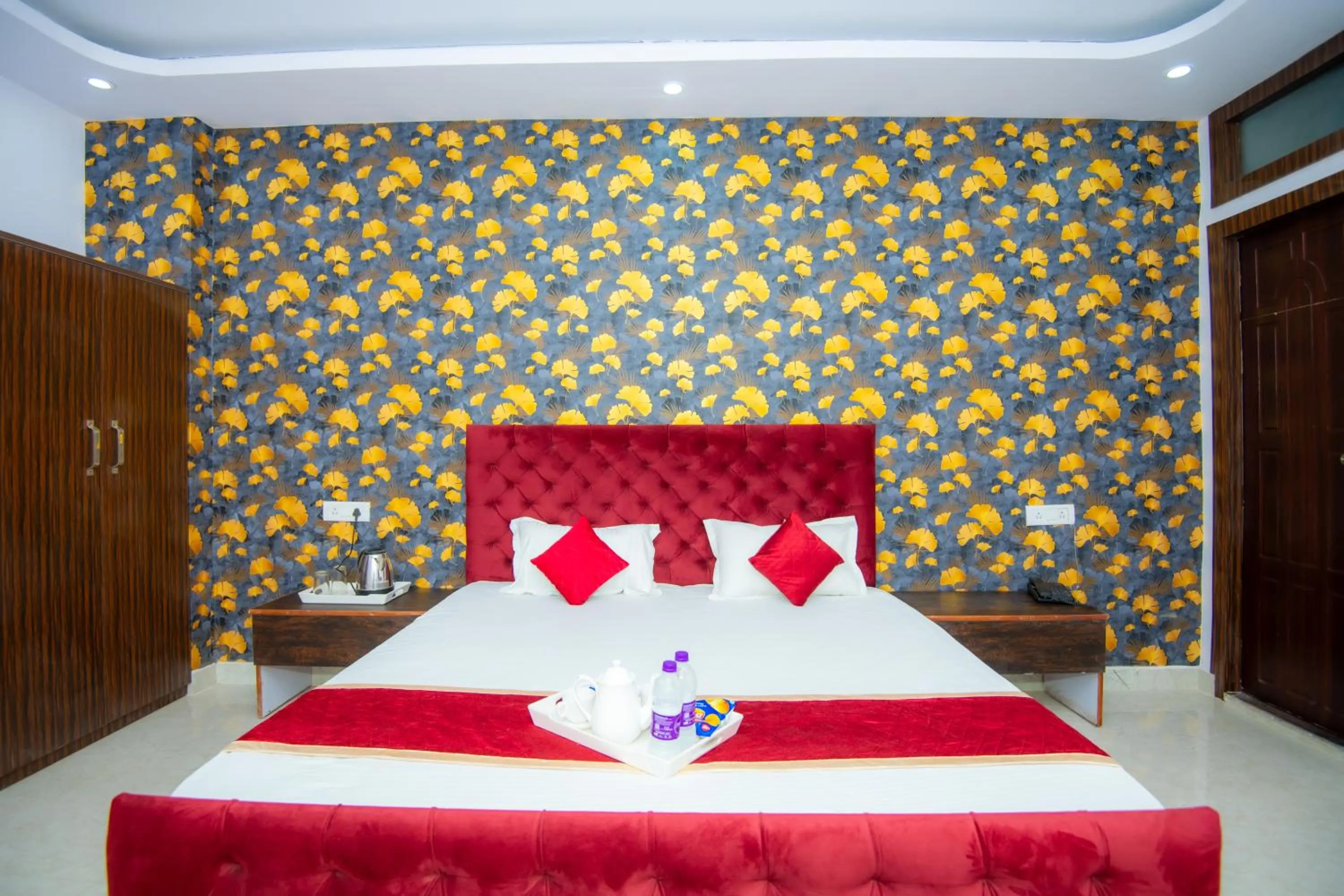 Bed in Hotel Blossom