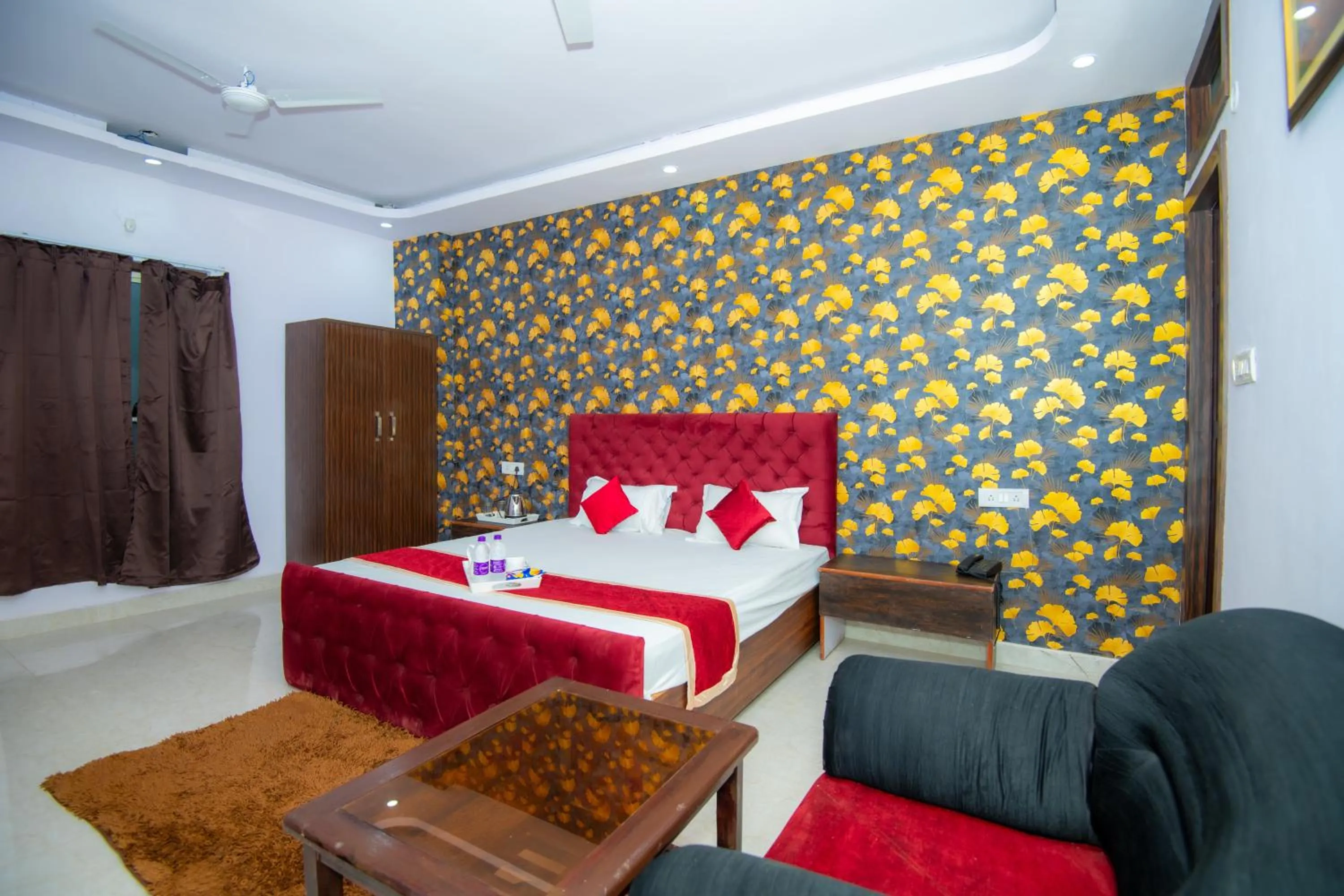 Bed in Hotel Blossom