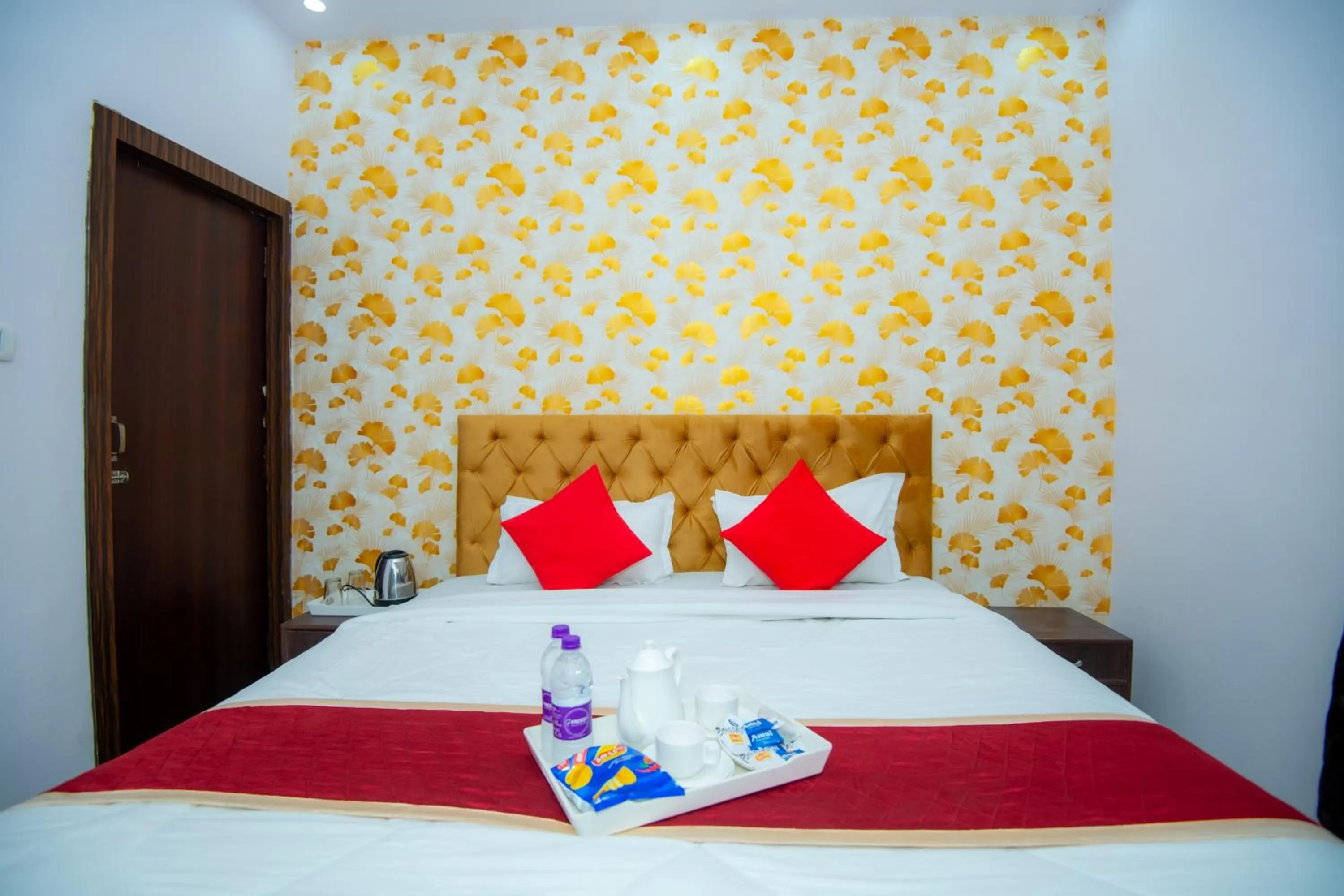 Bed in Hotel Blossom