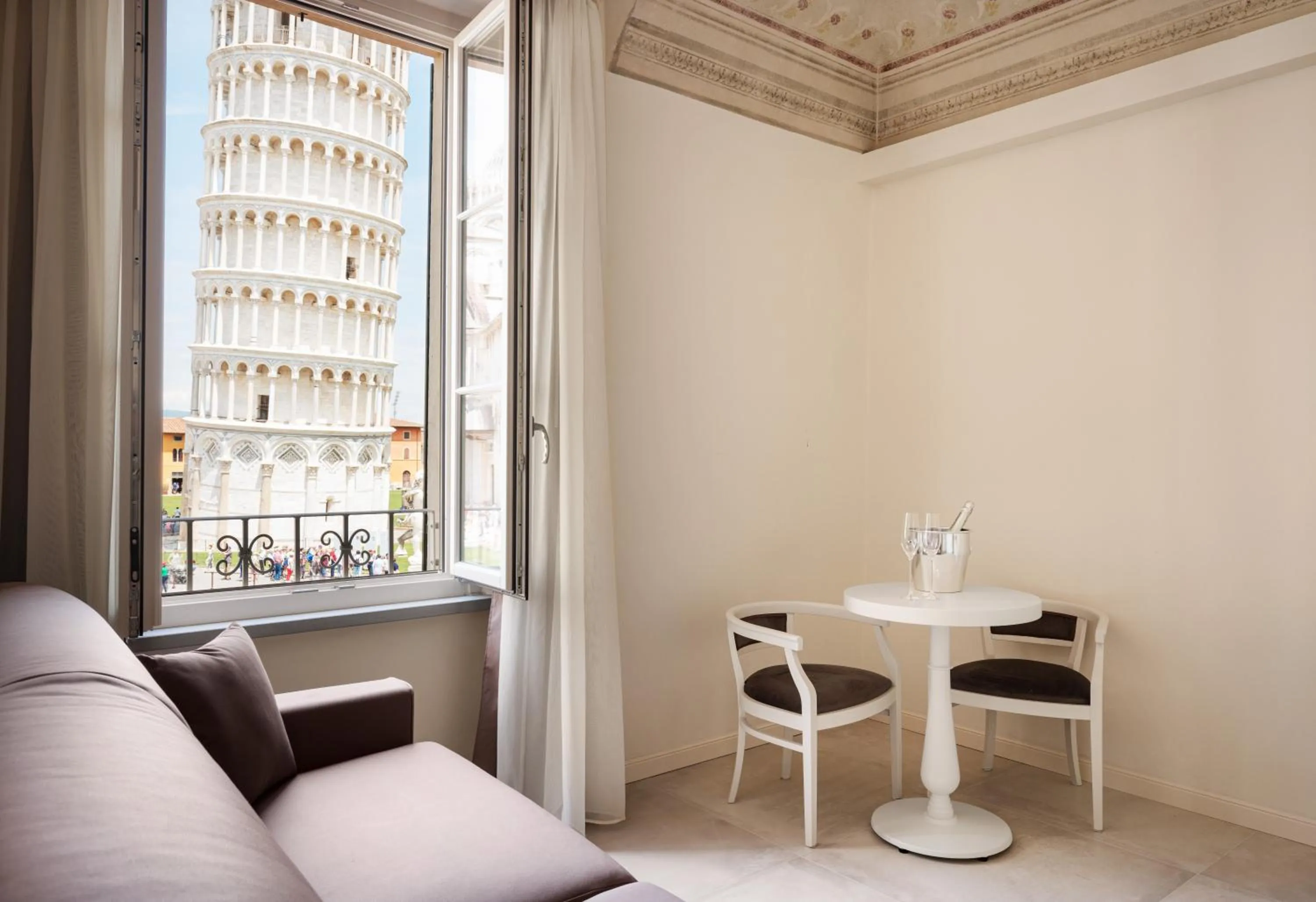 View (from property/room) in Prato dei Miracoli Residenza d'Epoca