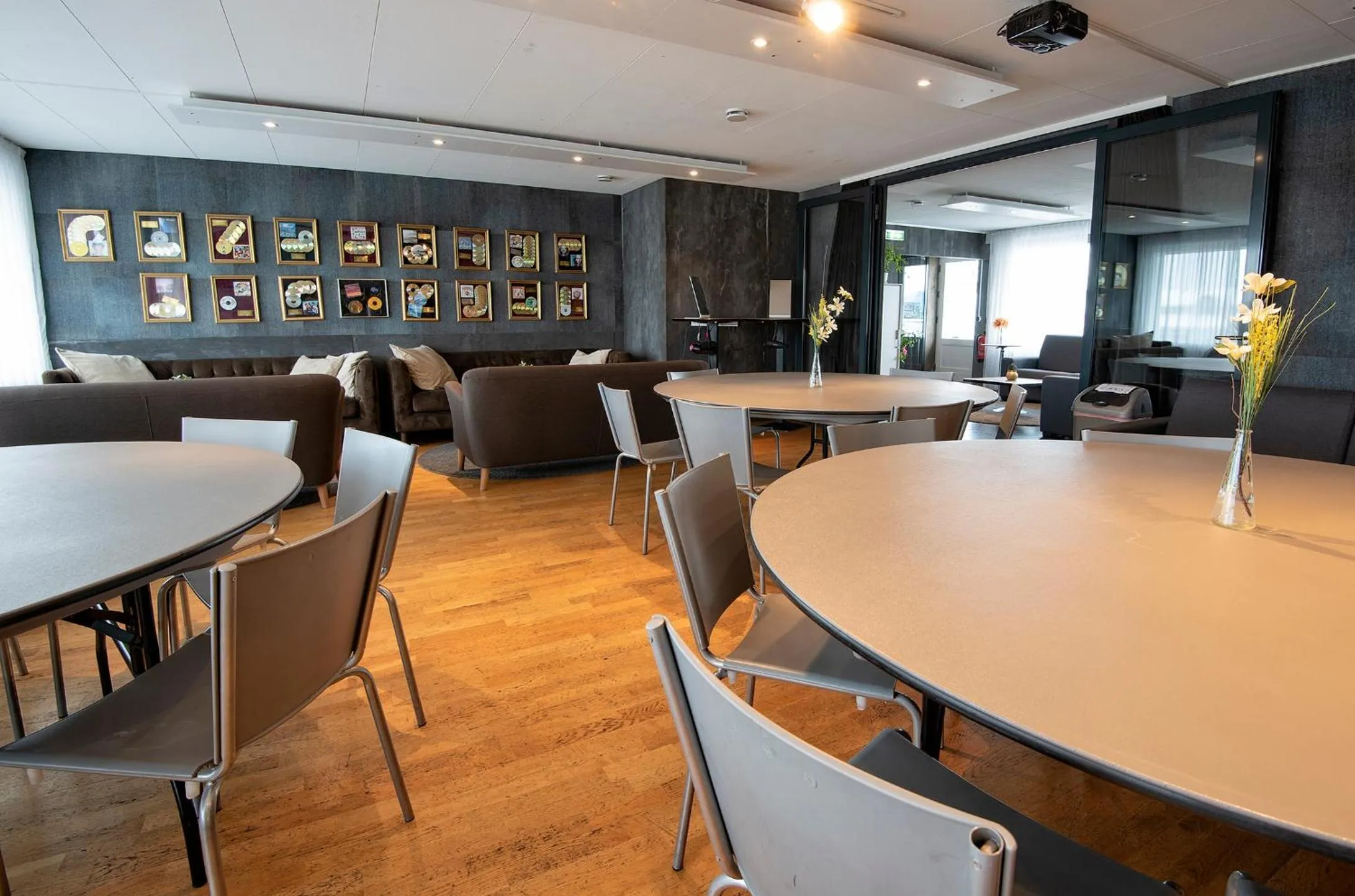 Dining area in B14 Hostel