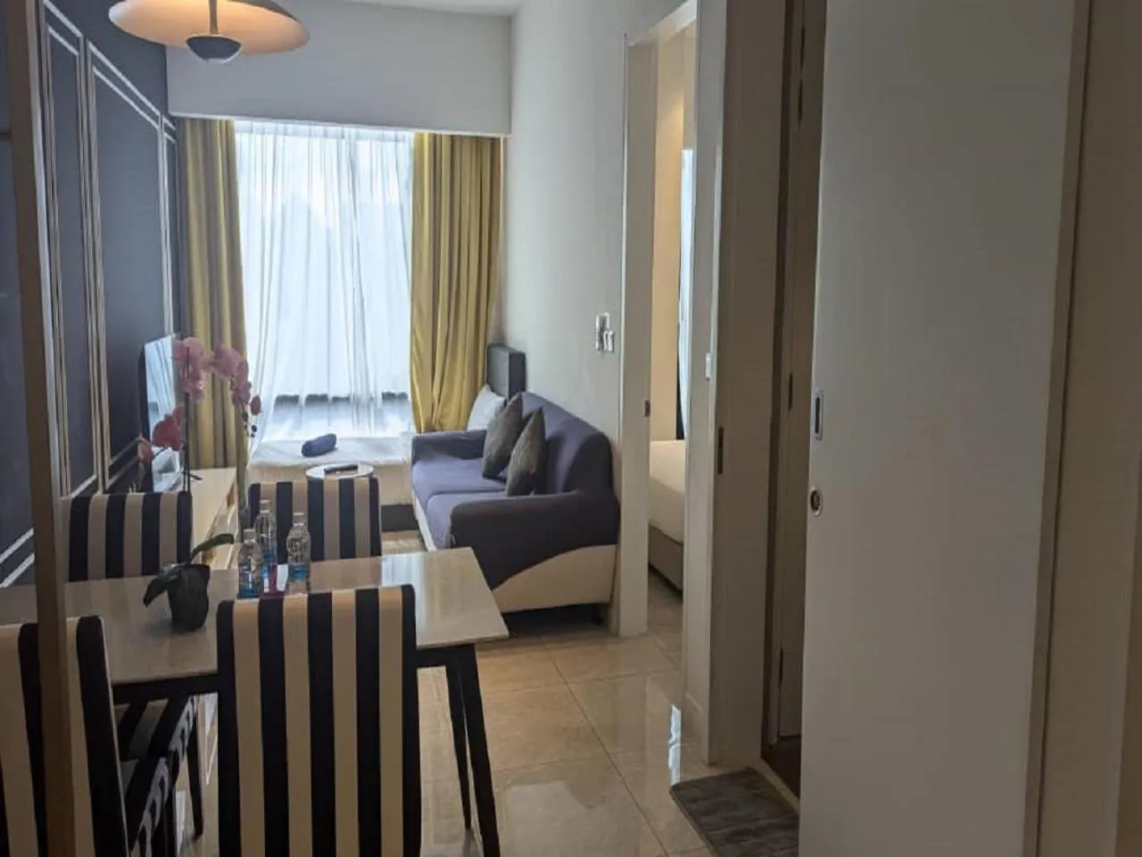 Bed in Axon Residence Kuala Lumpur Pavilion