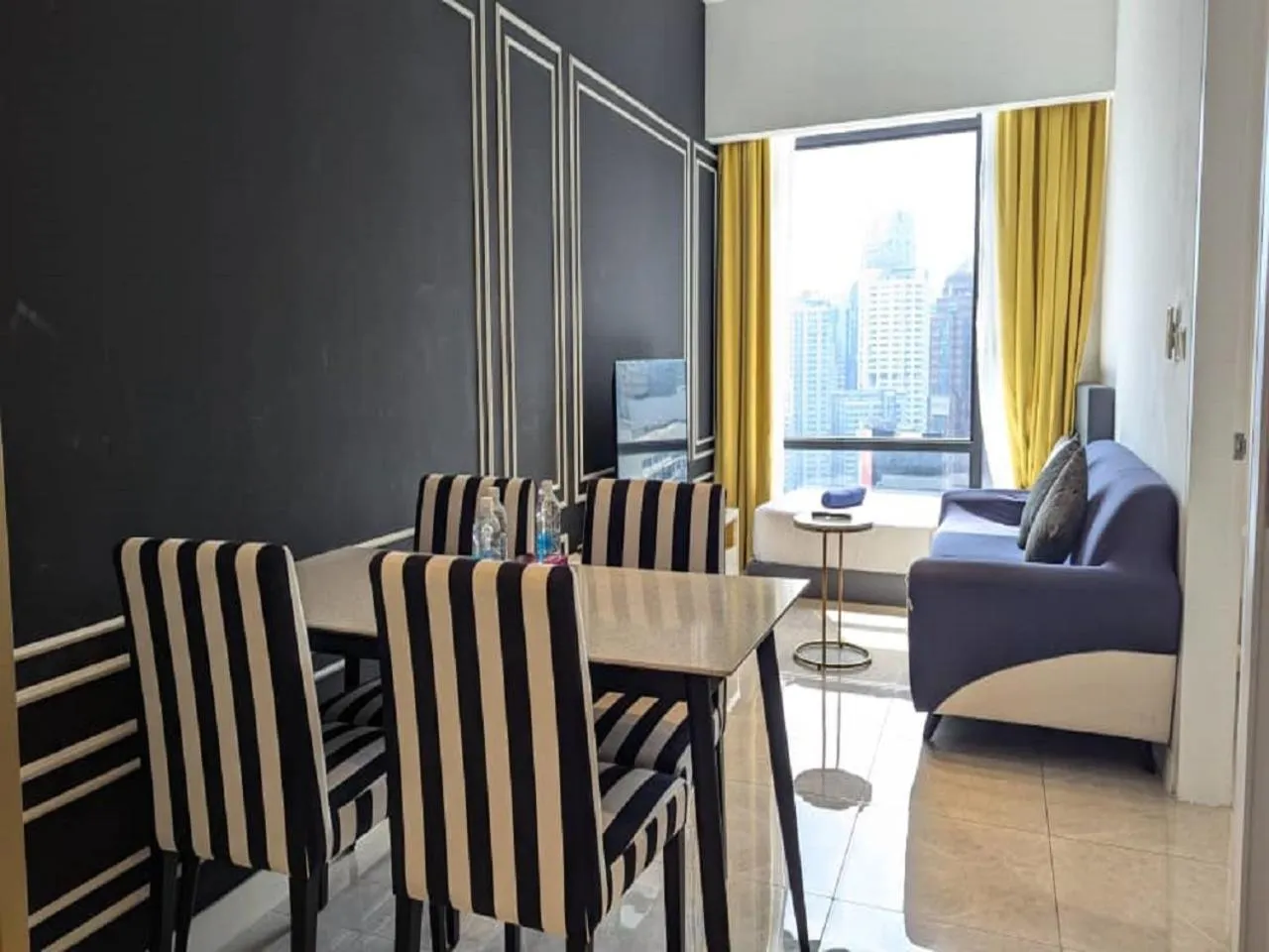 Living room in Axon Residence Kuala Lumpur Pavilion
