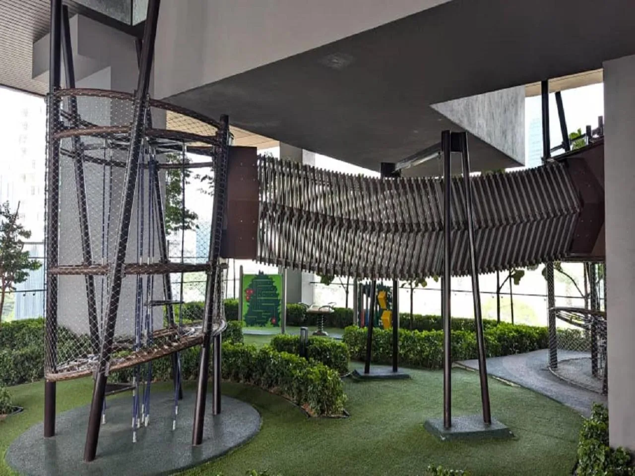 Children play ground in Axon Residence Kuala Lumpur Pavilion