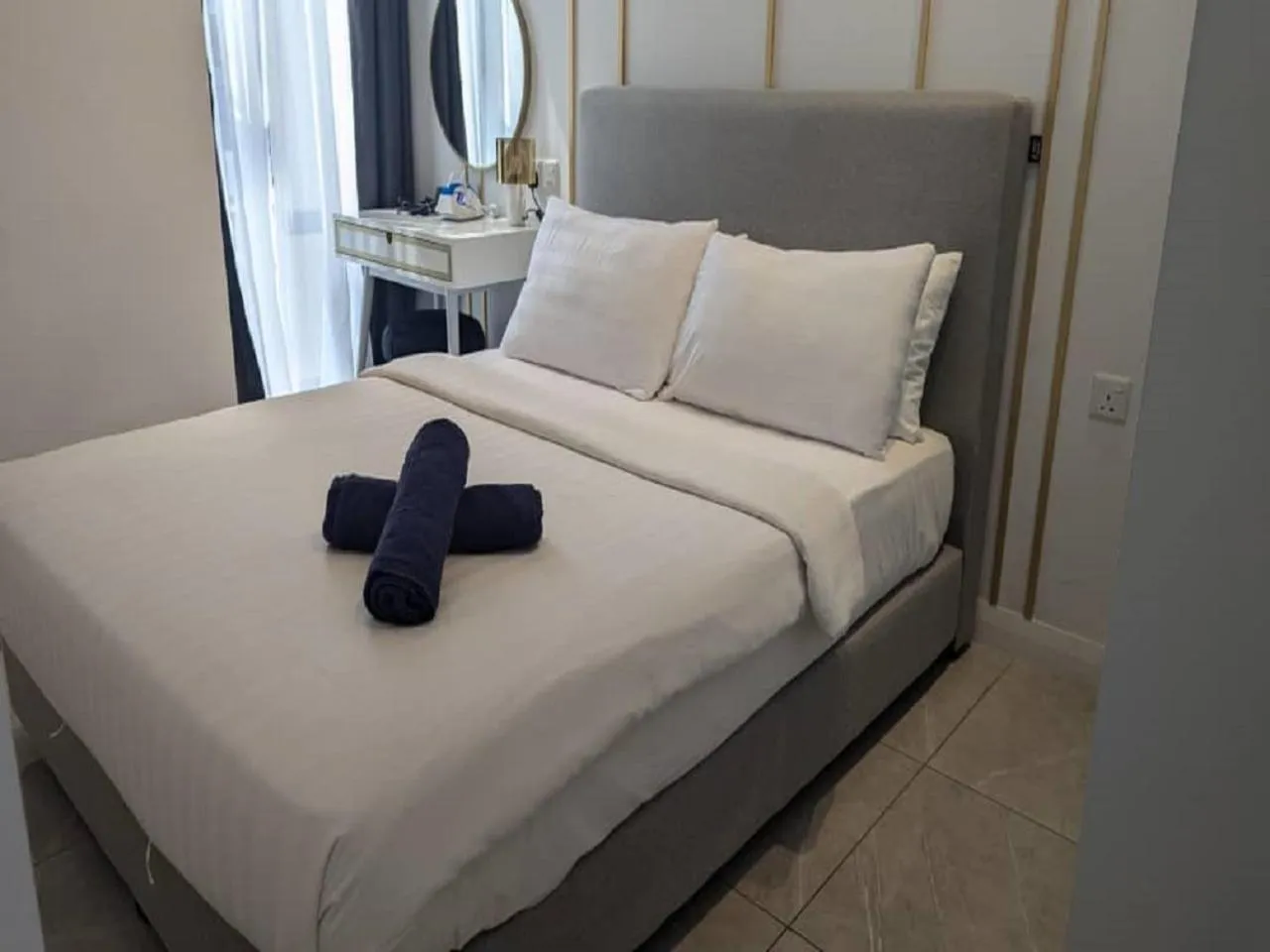 Bed in Axon Residence Kuala Lumpur Pavilion