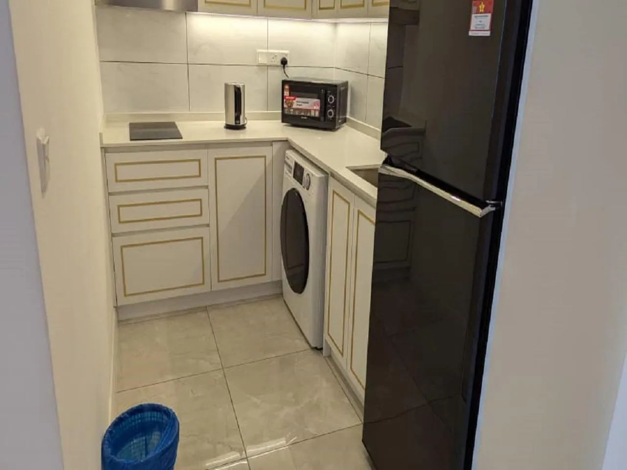 Kitchen or kitchenette in Axon Residence Kuala Lumpur Pavilion