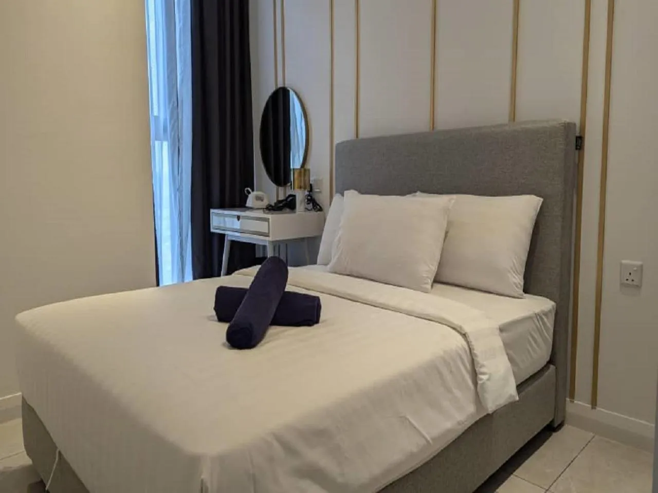 Bedroom, Bed in Axon Residence Kuala Lumpur Pavilion