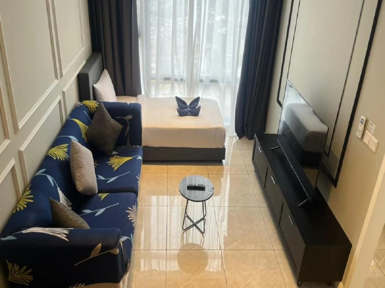 Bed in Axon Residence Kuala Lumpur Pavilion