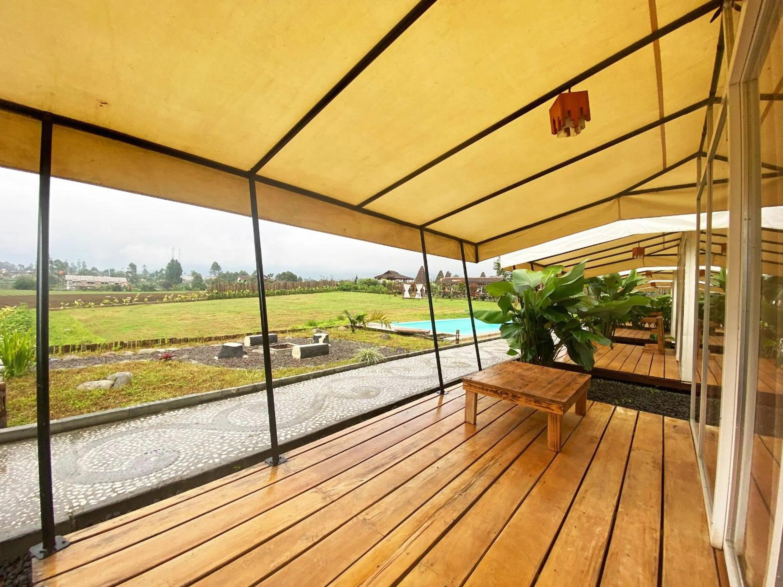 Patio in Buana Glamping