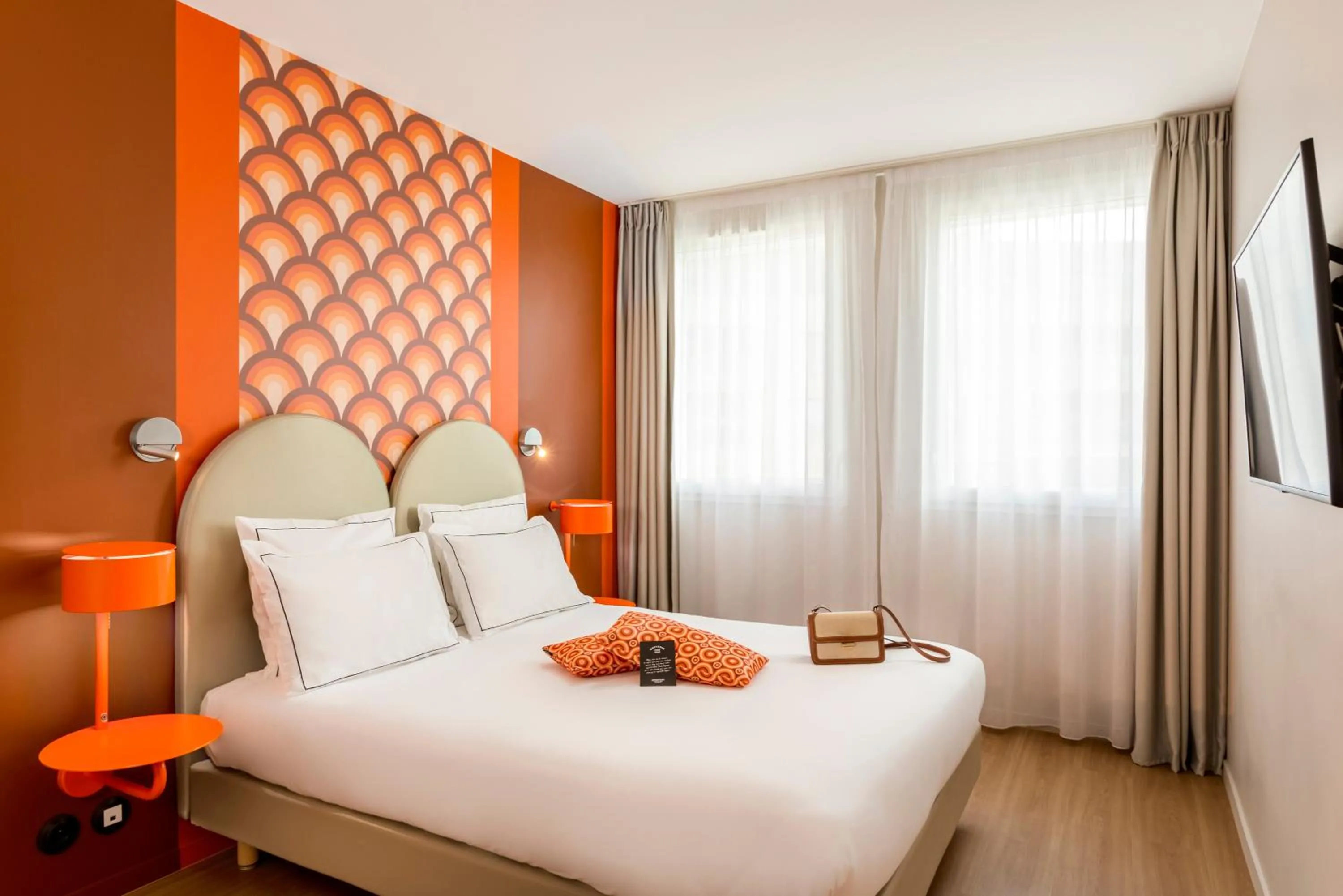 Bed in Appart'City Collection Paris Vélizy