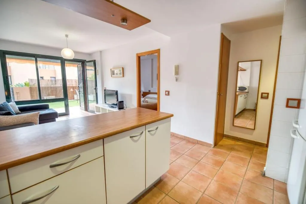 Kitchen or kitchenette in Piso para vacaciones familiares