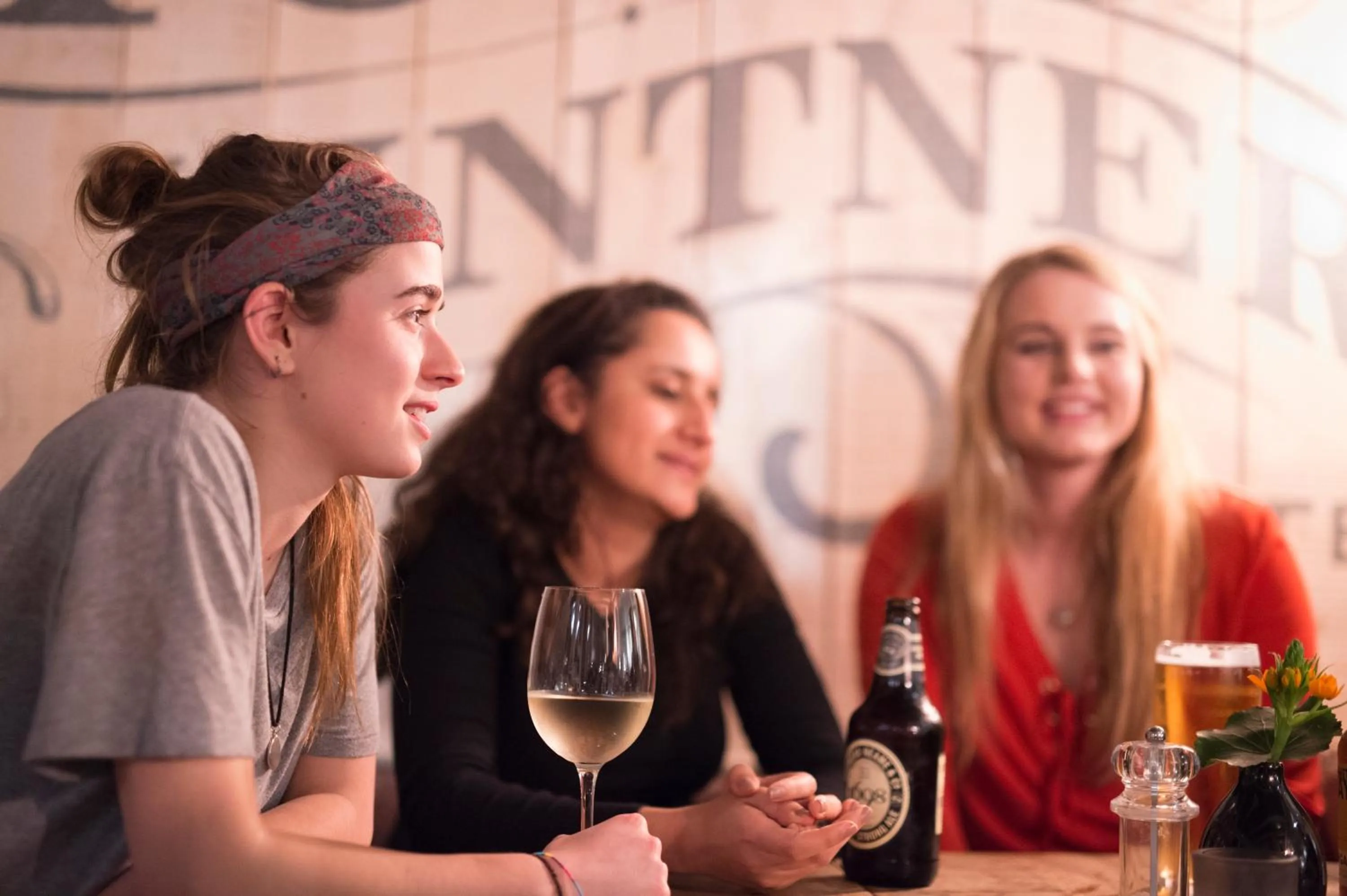group of guests in The Millers Arms Inn