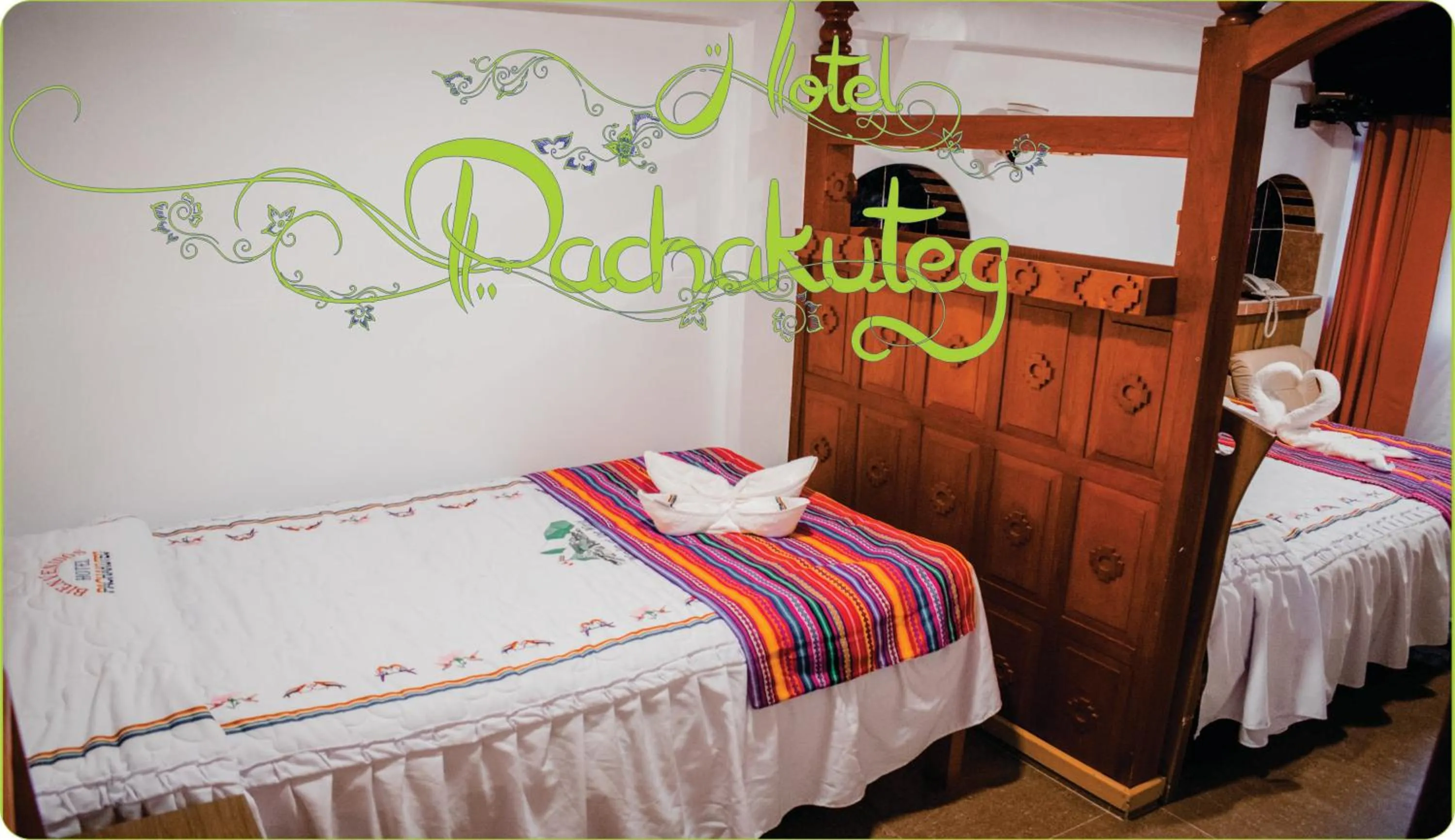 Bed in Hotel Pachakuteq