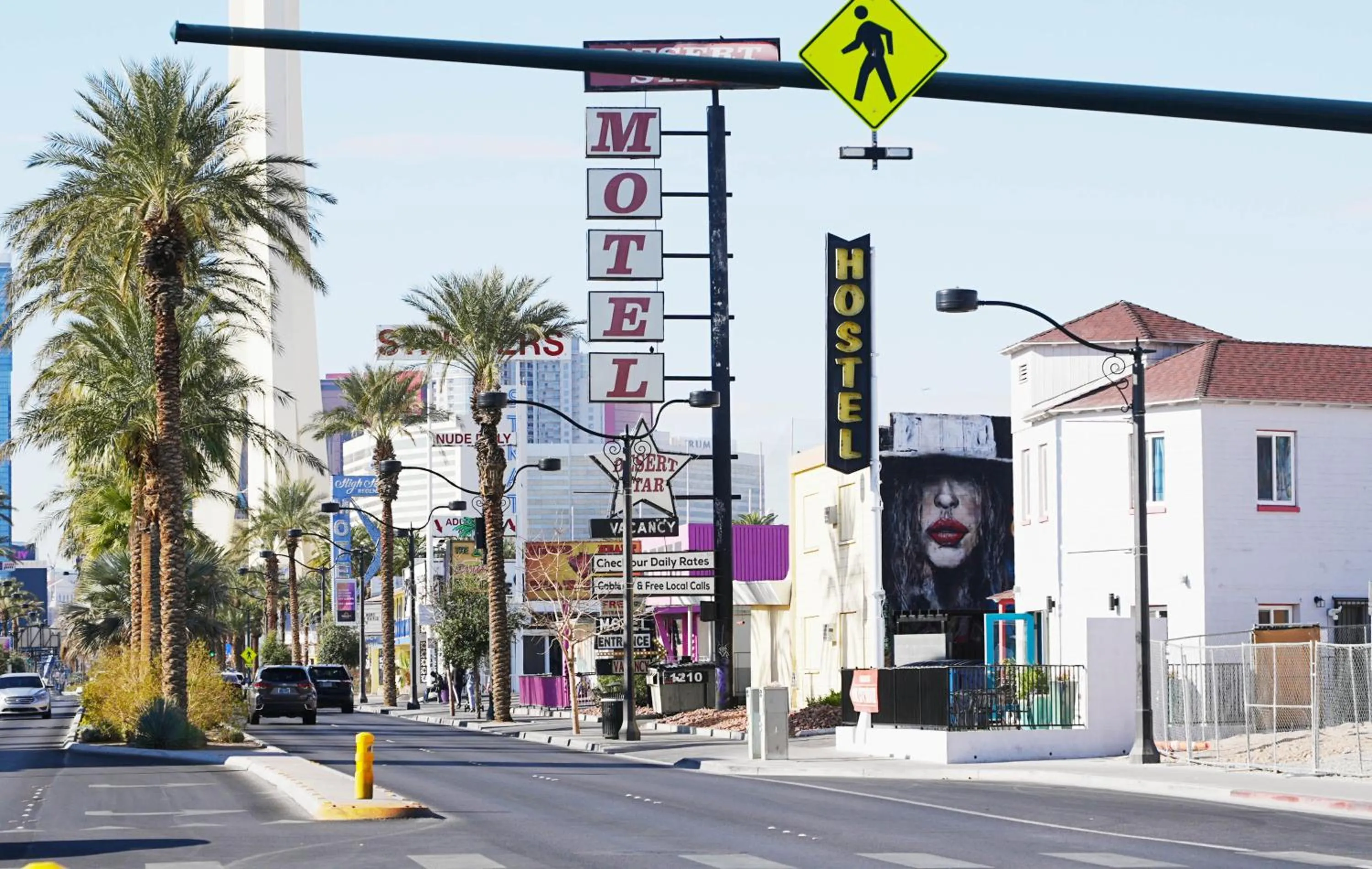 Property building in Sin City Hostel
