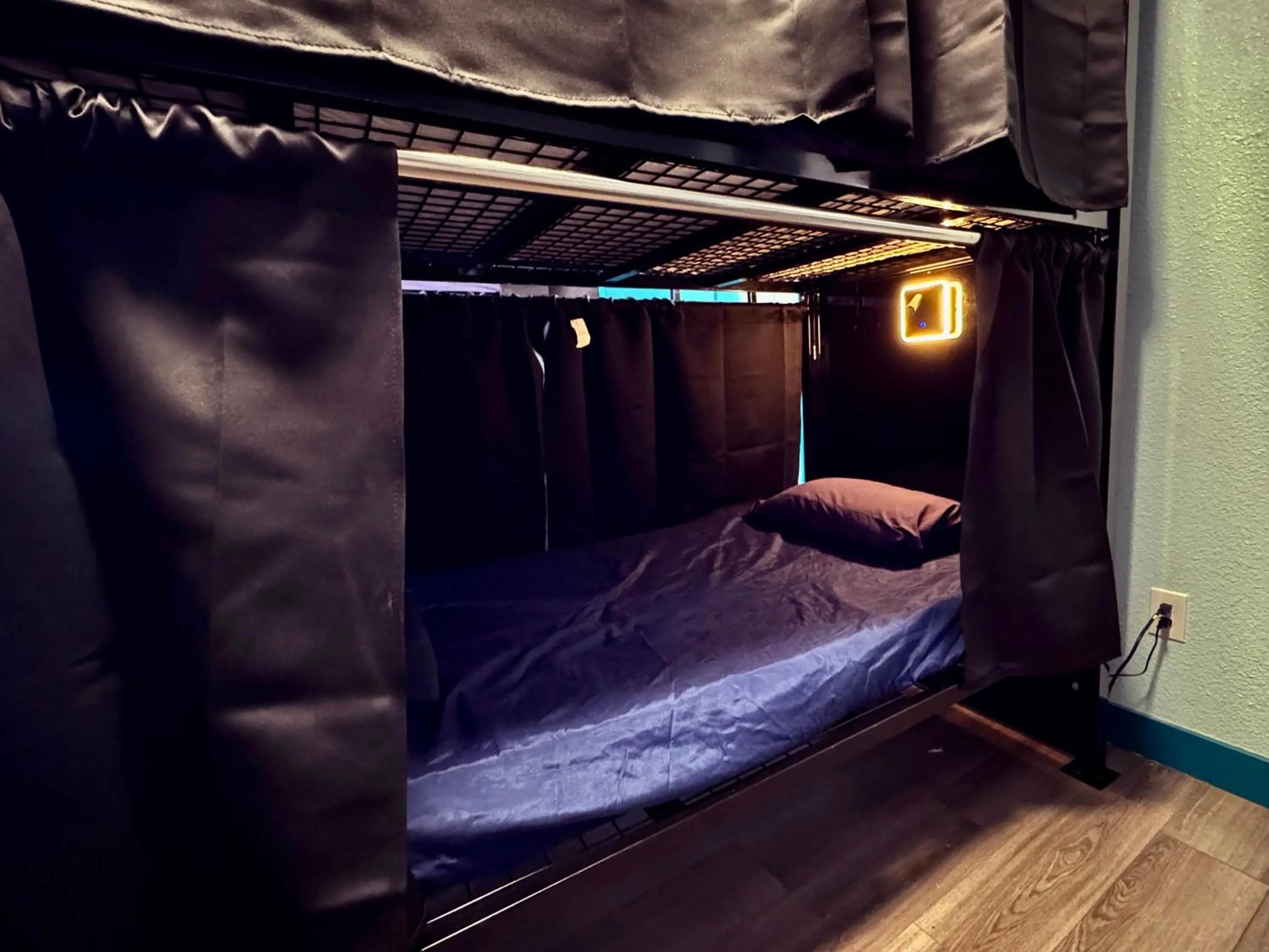 bunk bed, Bed in Sin City Hostel