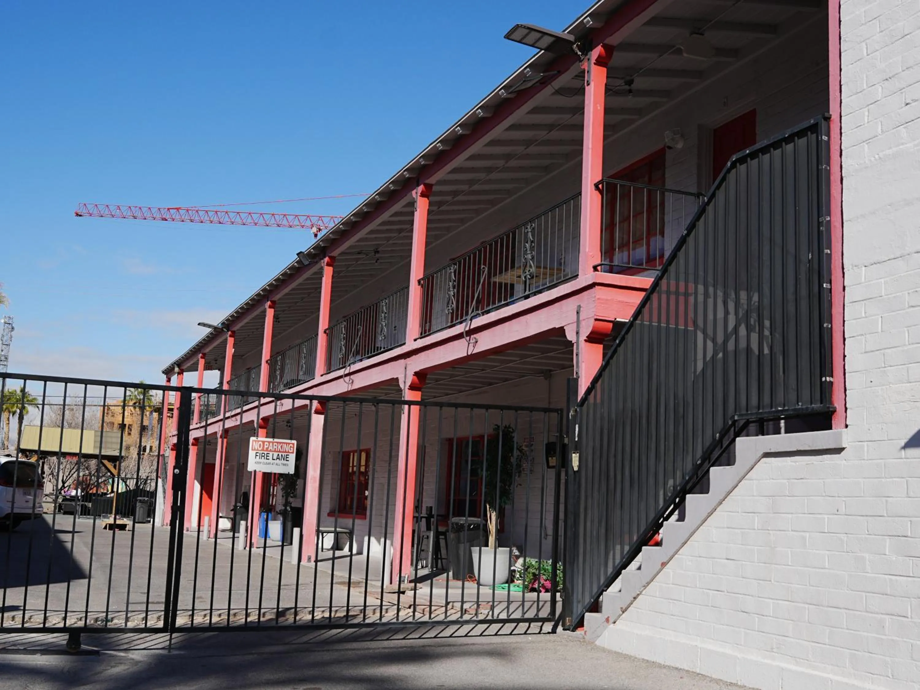 Property building in Sin City Hostel