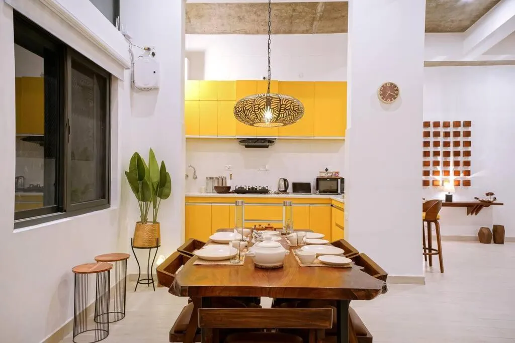 Kitchen or kitchenette in LaRiSa Mountains & Martini Villa