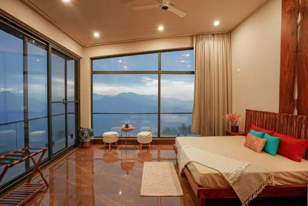 Mountain view, Bed in LaRiSa Mountains & Martini Villa