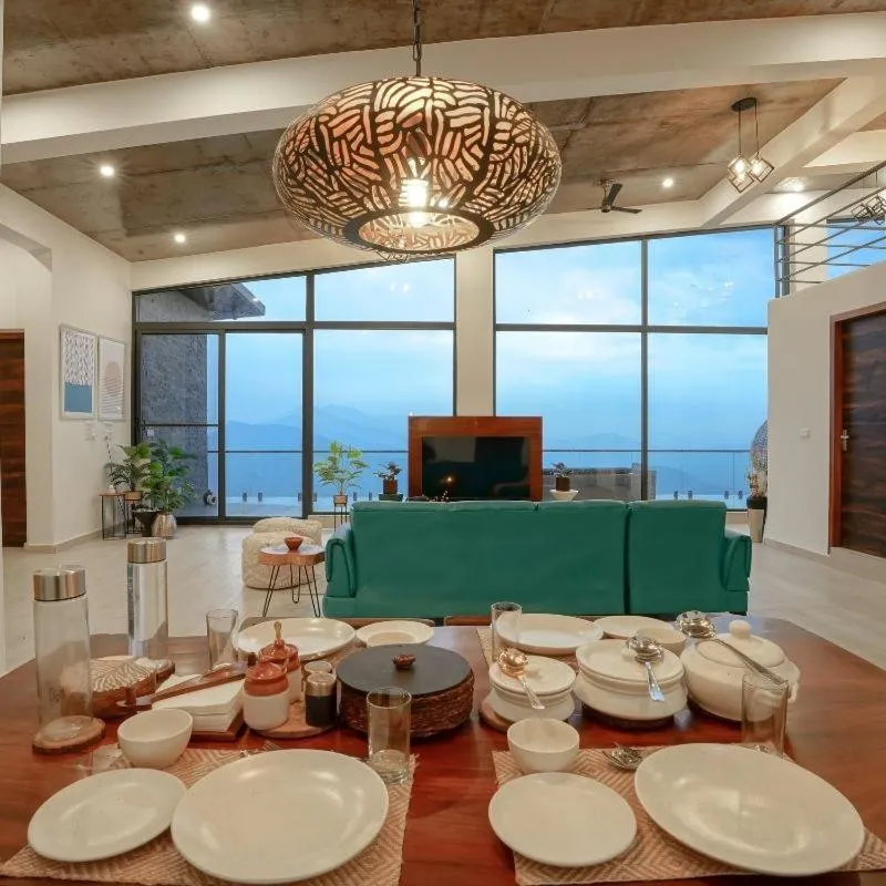 Dining area in LaRiSa Mountains & Martini Villa