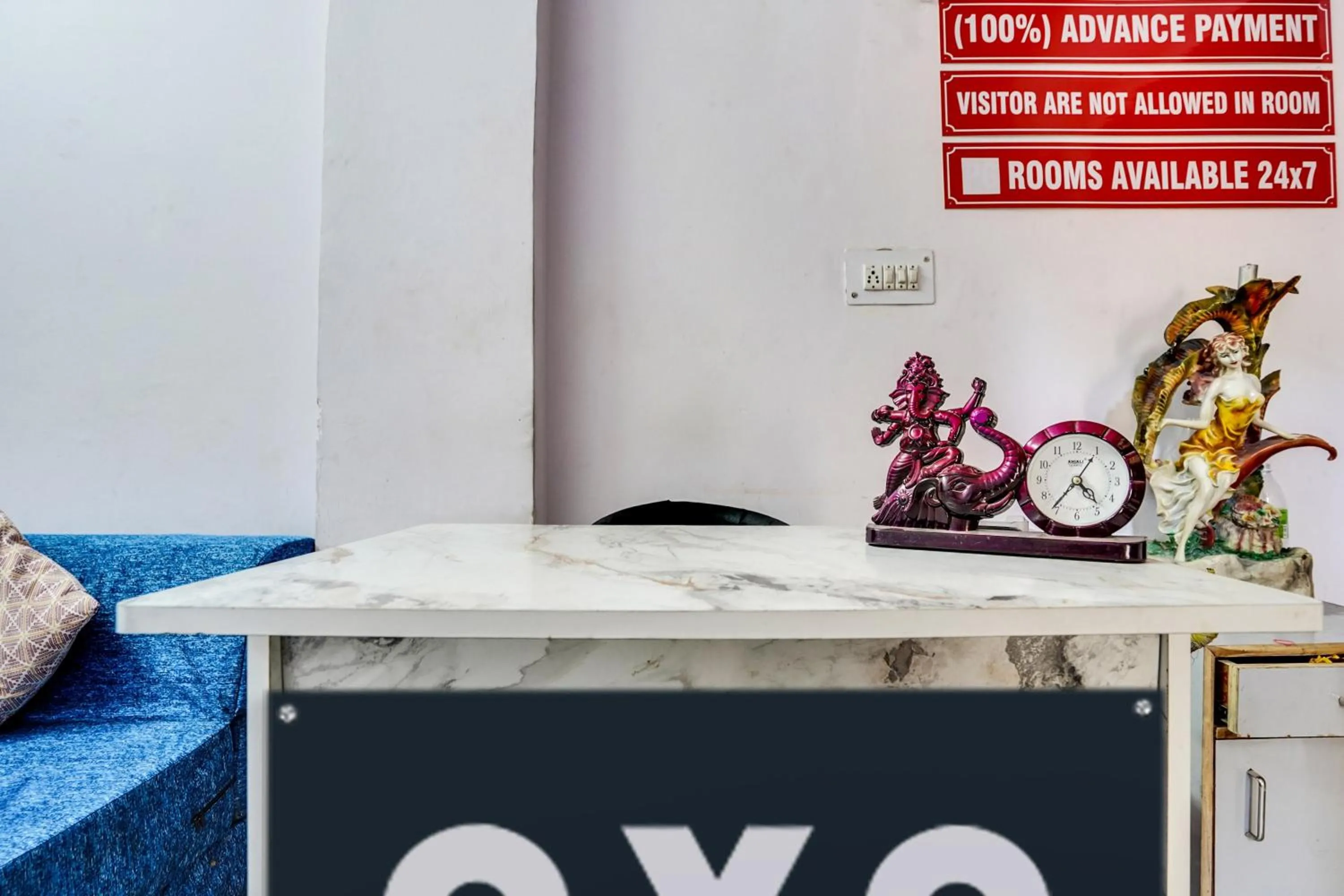 Lobby or reception in Hotel O R S Residency