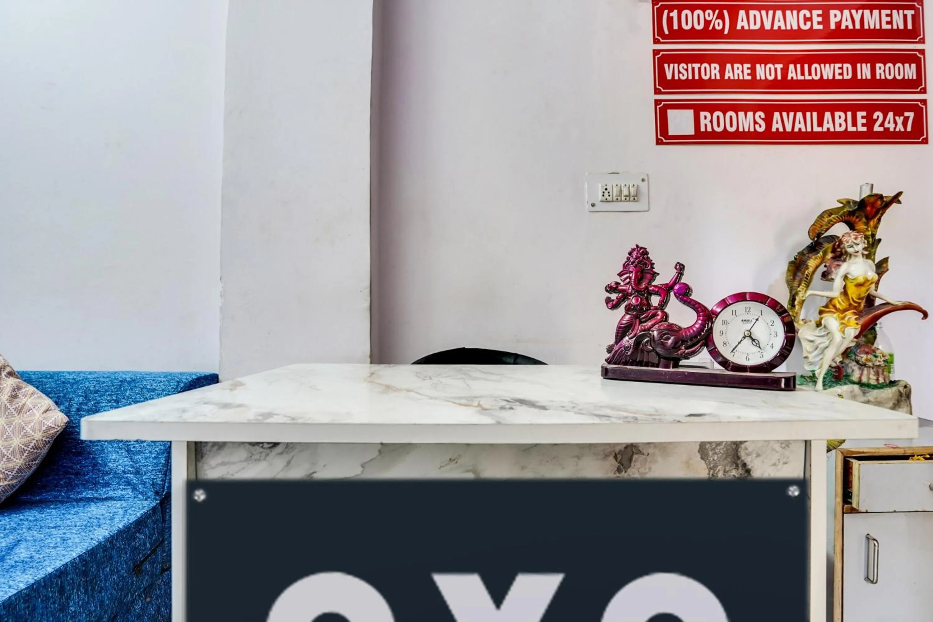 Lobby or reception in Hotel O R S Residency